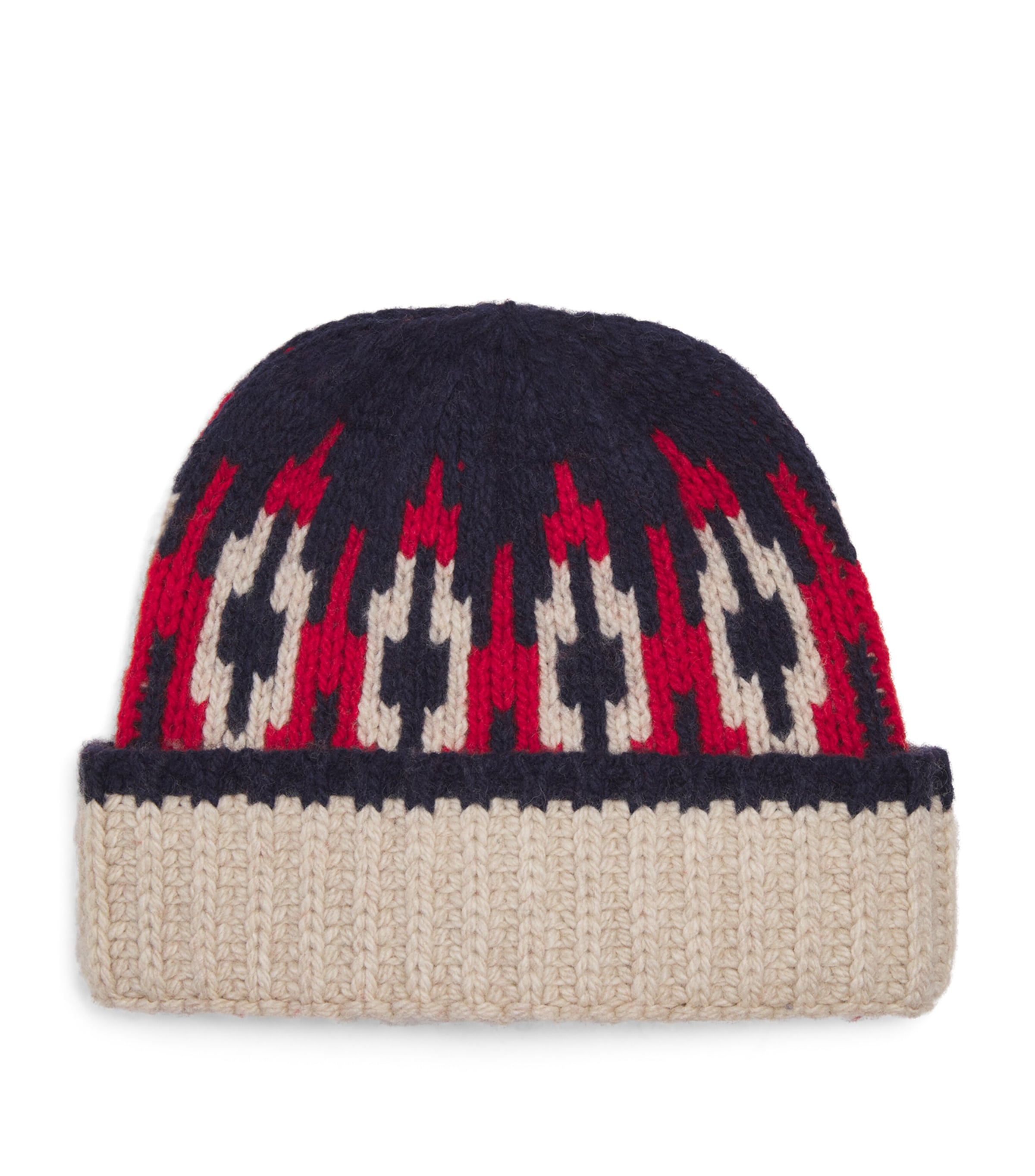 The Great Lambswool-blend Fair Isle Nordic Beanie