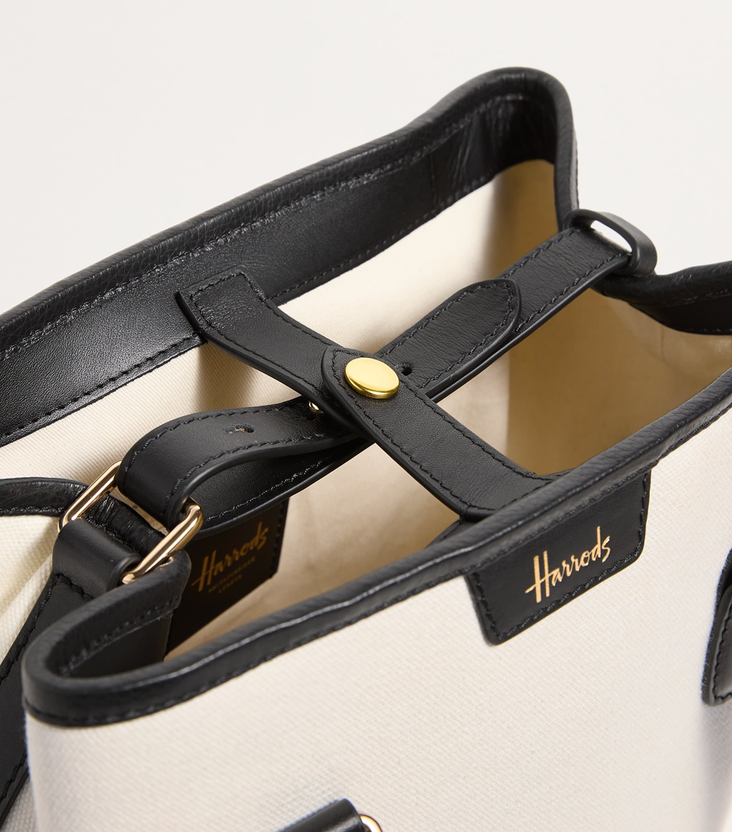 Grab Canvas Slouchy Tote Bag CREAM Image 4