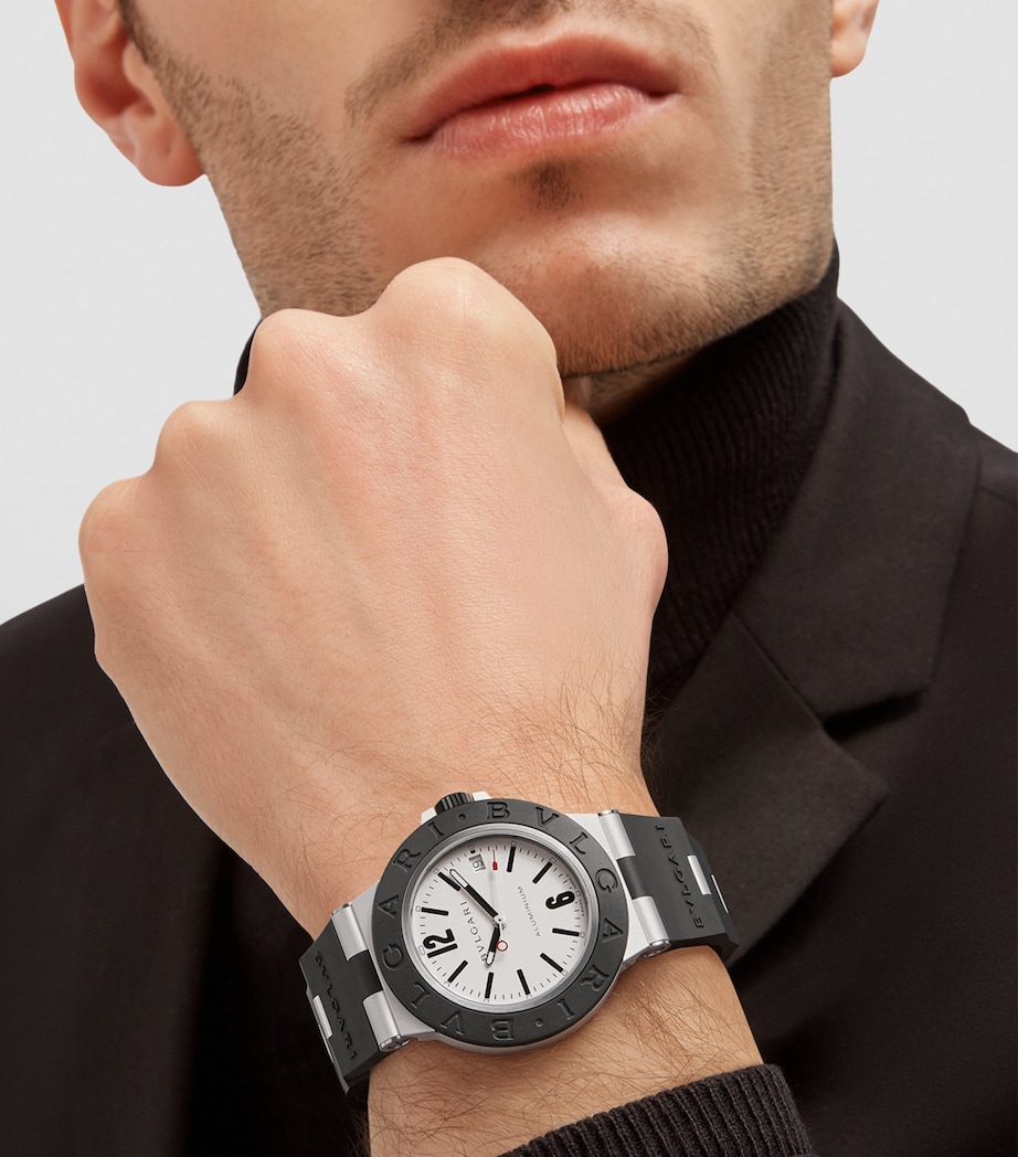 BVLGARI Aluminium Titanium Watch 40mm GREY Image 3