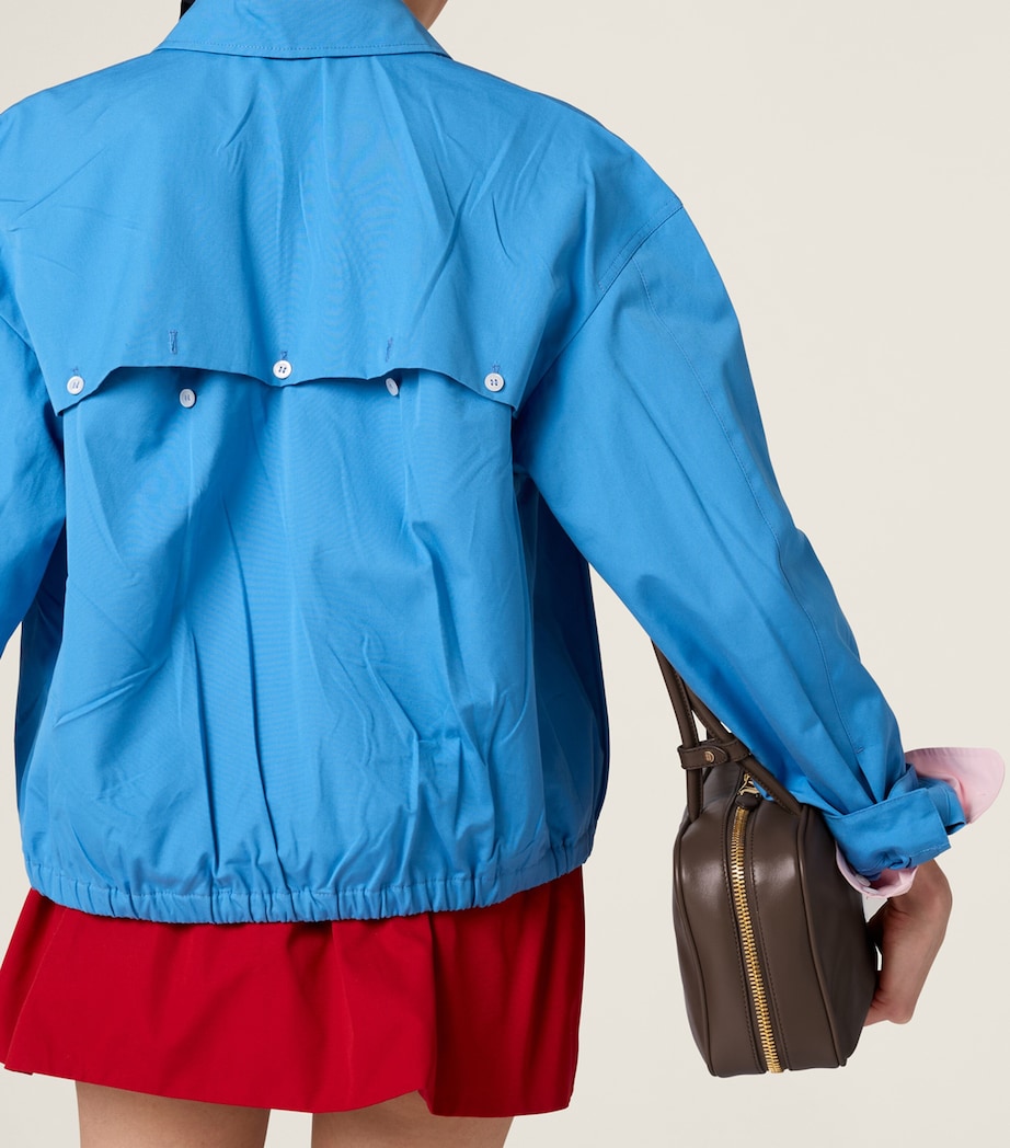 Poplin Blouson Jacket F0237 Image 6