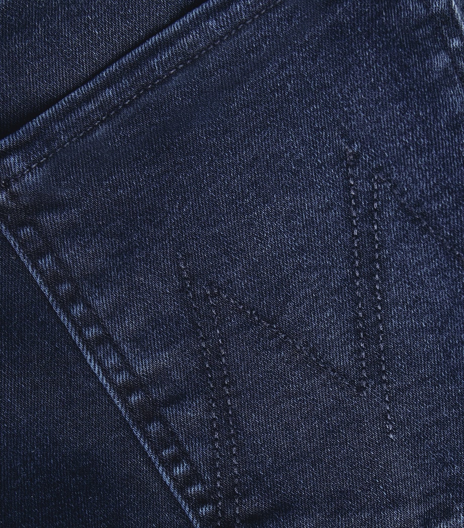 MOTHER Womens The Rambler Zip Ankle Jeans Chip On My Shoulder Image 6