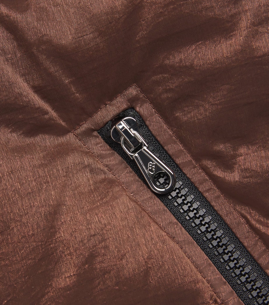 COLE BUXTON Mens Down-Filled Gilet Copper Image 5