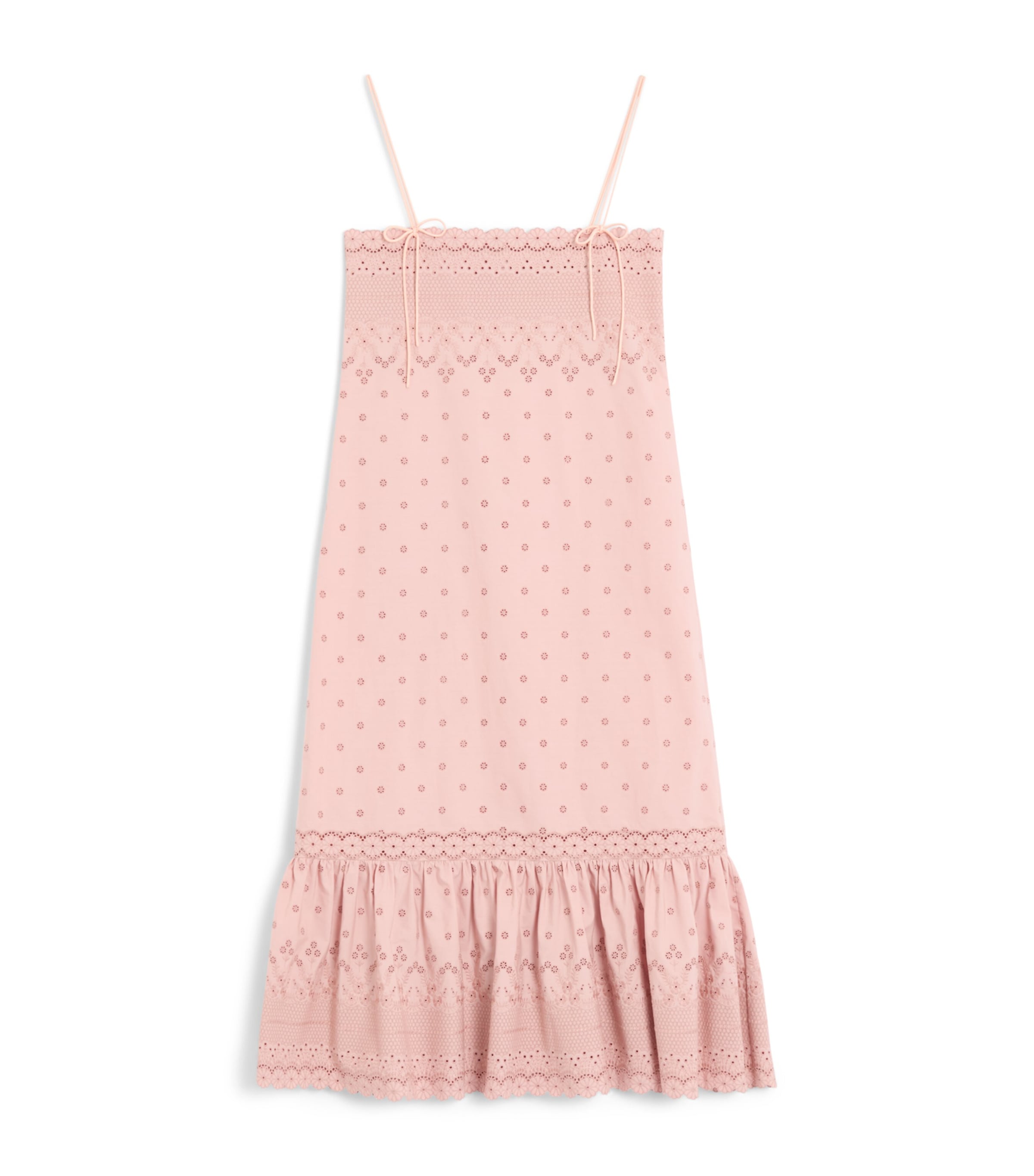 Valentino Womens Cotton Midi Dress Image 1