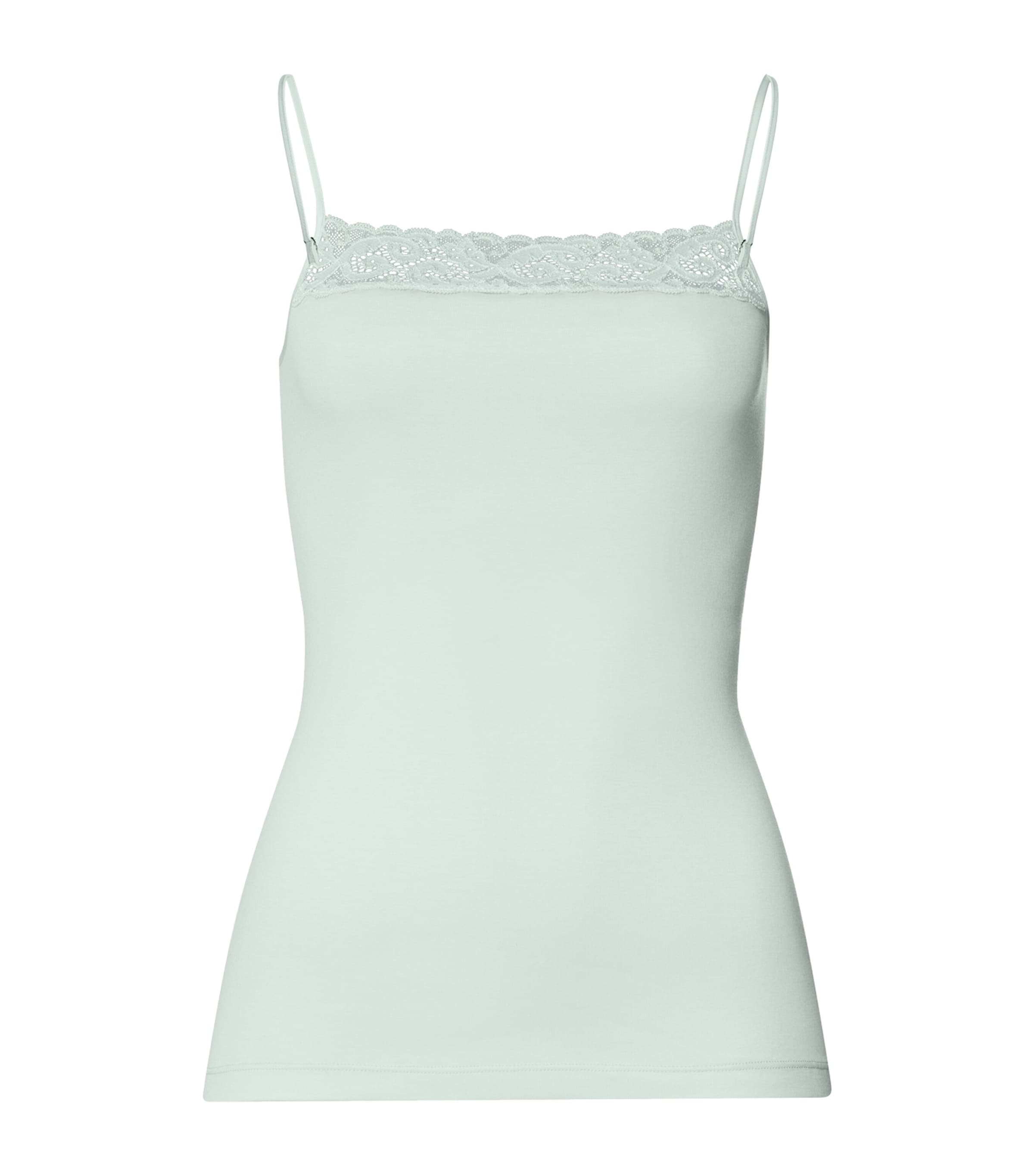 HANRO COTTON MOMENTS SPAGHETTI TOP