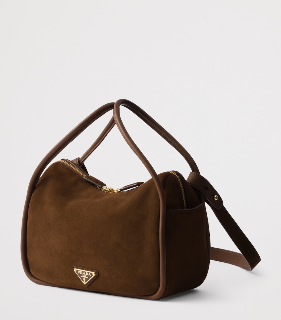 Suede Darling Top-Handle Bag F0324 Image 2