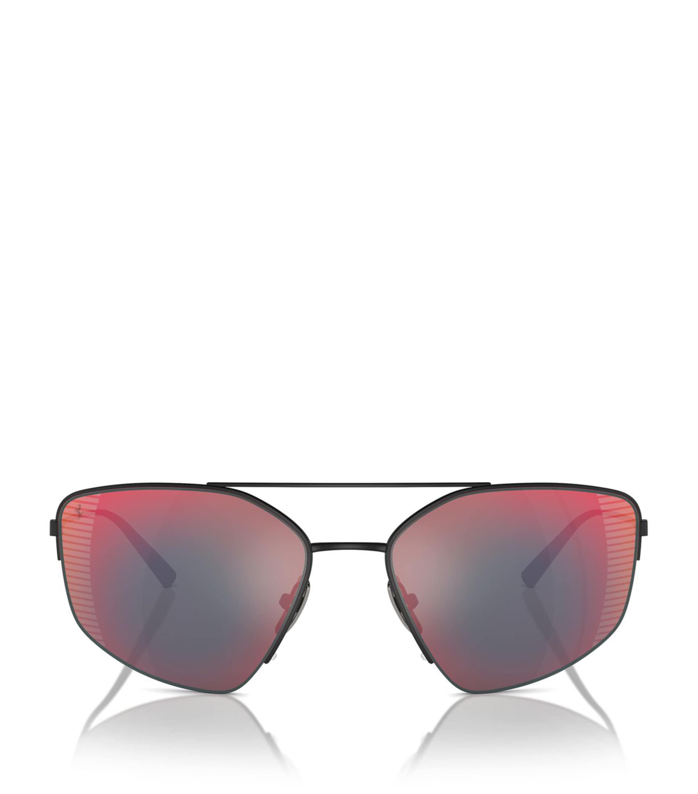 Ferrari Titanium Fh1009t Sunglasses In Black