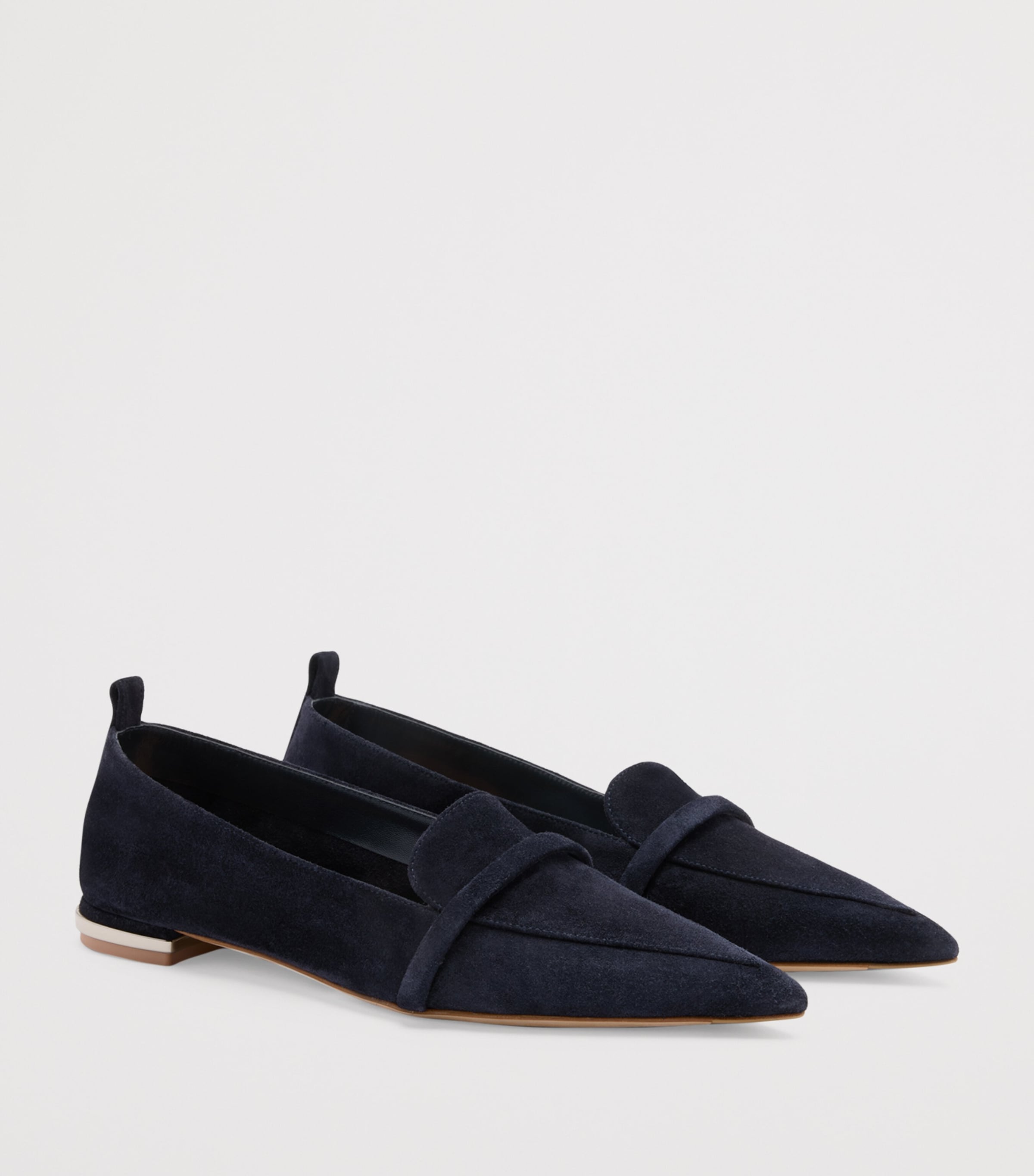 Suede Dora Loafers MIDNIGHT Image 3