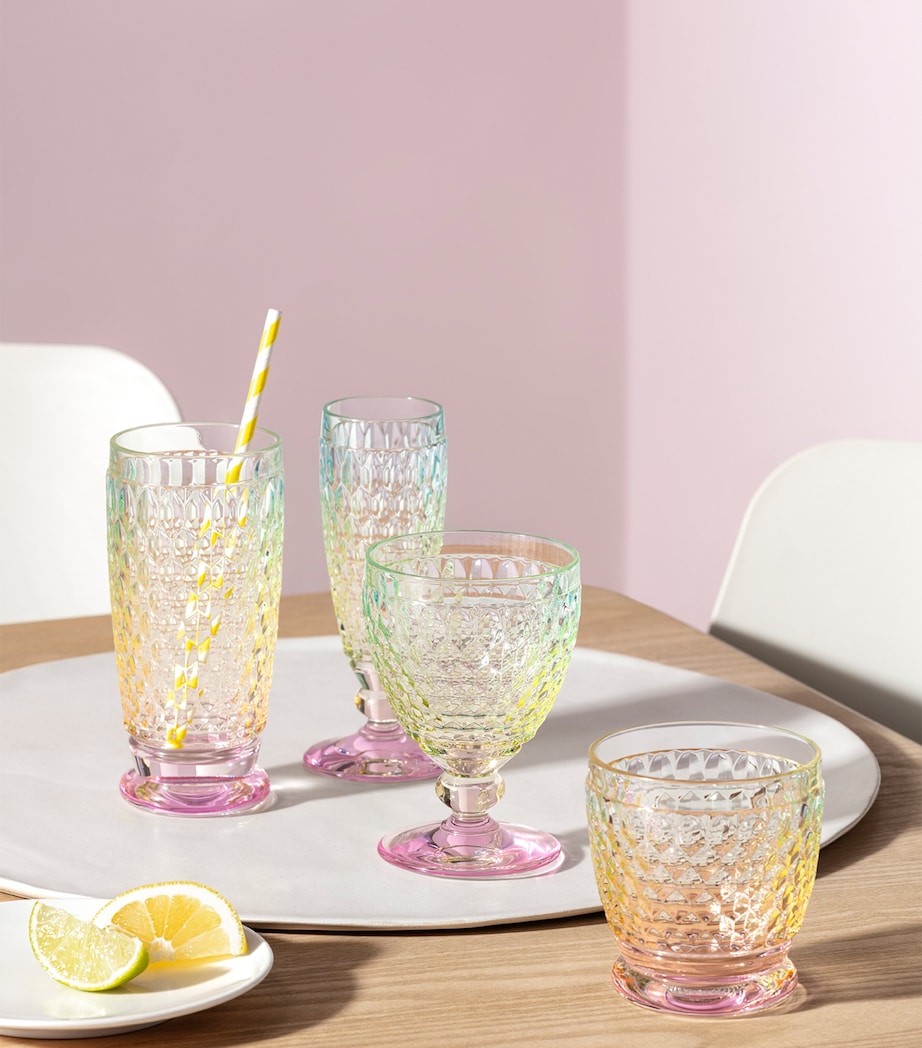 Set of 4 Boston Pearl Champagne Glasses (120ml) MULTI Image 3
