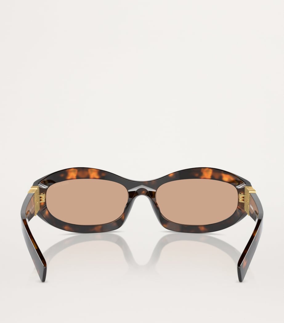 Acetate Cat Eye MU14ZS Sunglasses 14L90H Image 4