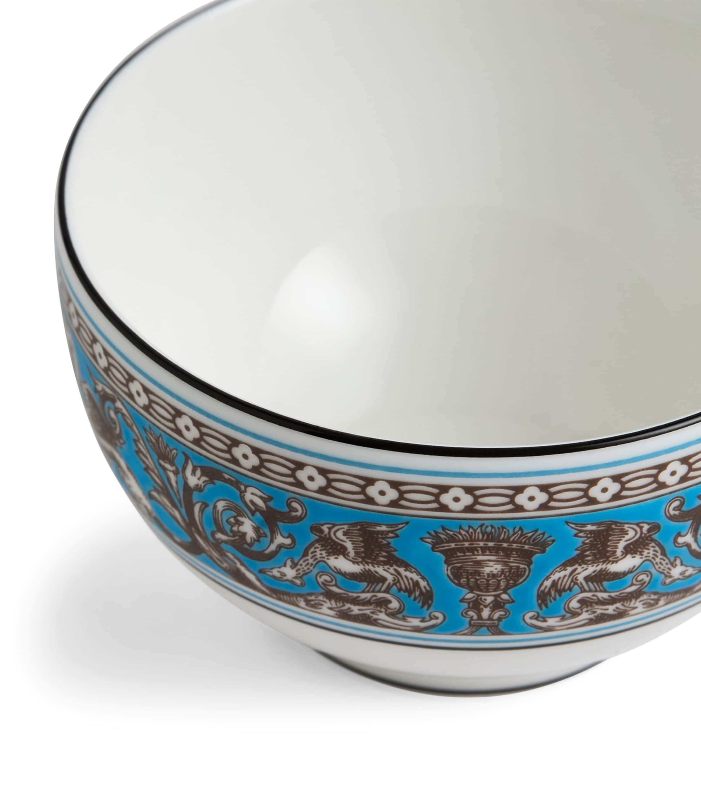 Florentine Turquoise Tea Bowl (8cm) TURQUOISE Image 3