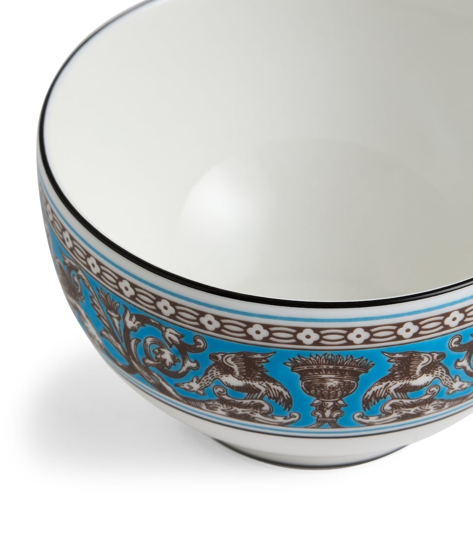 Florentine Turquoise Tea Bowl (8cm) TURQUOISE Image 3