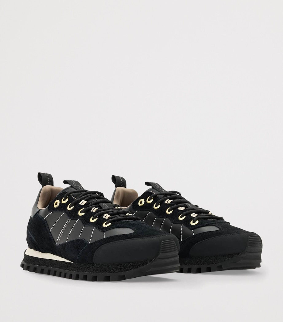 Suede Nevis Sneakers BLACK Image 2