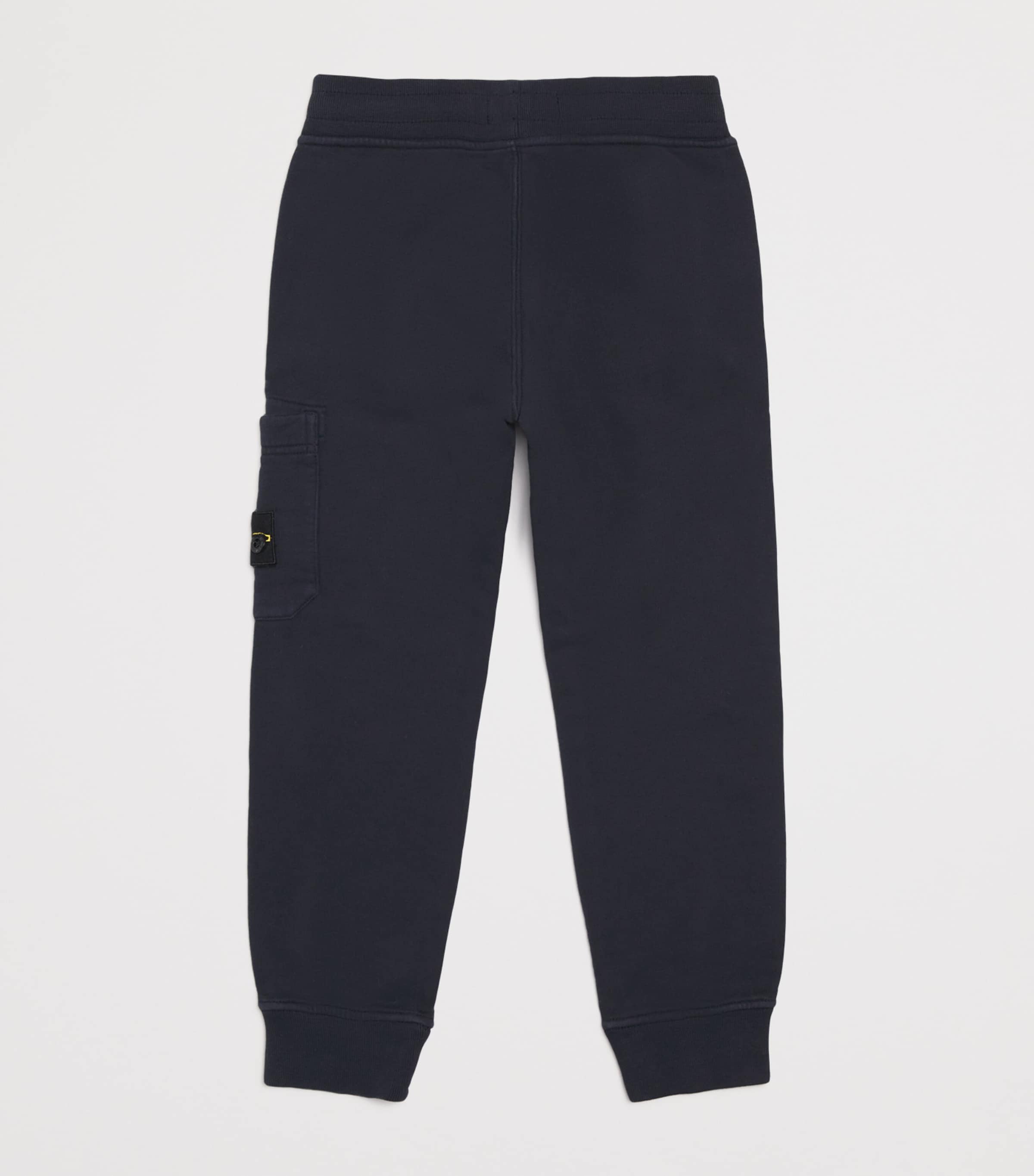 Cotton Badge Sweatpants (4-14 Years) V0020NAVY BLUE Image 2