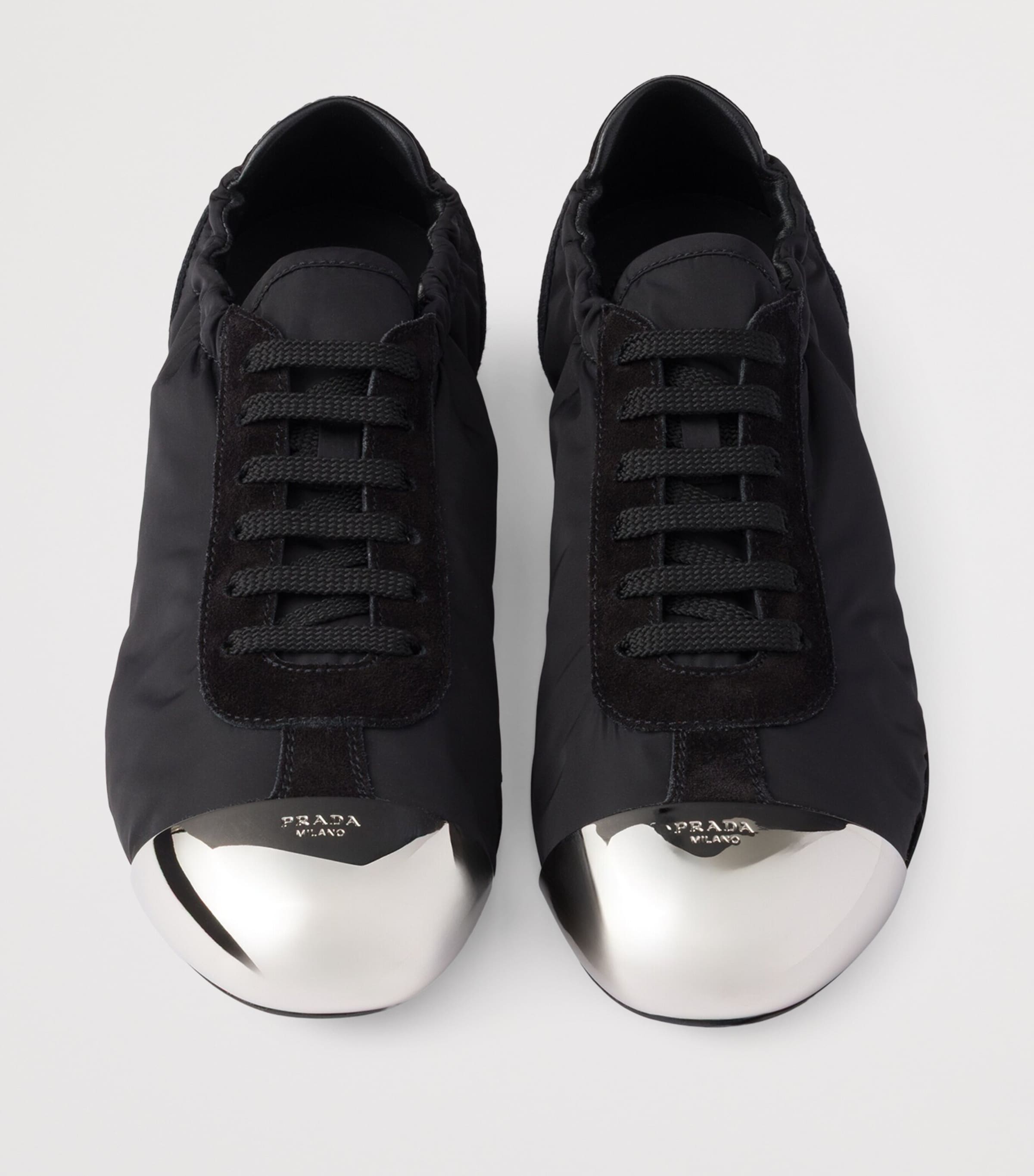 Suede-Re-Nylon-Metal Collapse Sneakers F0002 Image 3