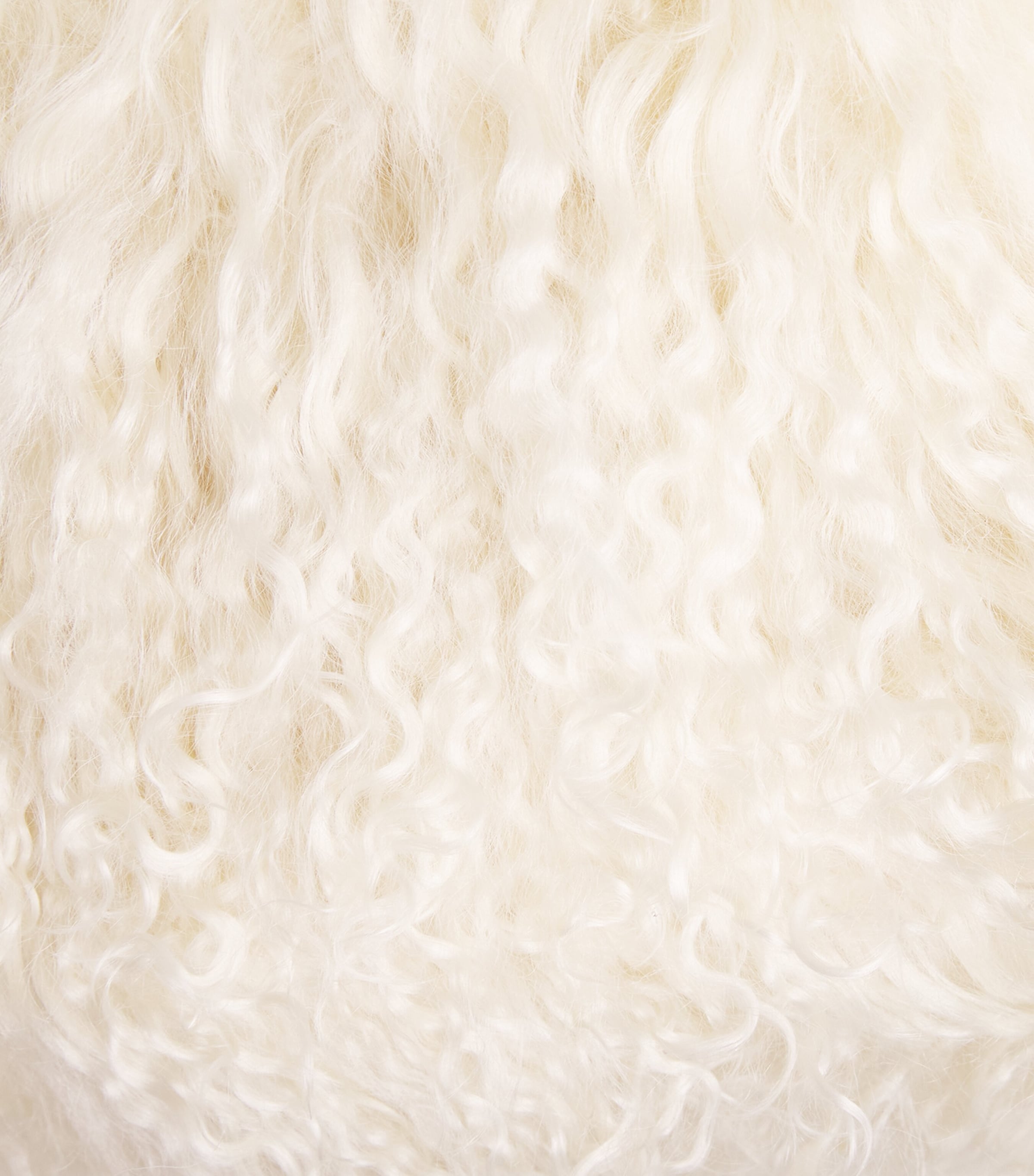 Cult Gaia Mini Shearling Solene Top-Handle Bag Natural Shearling Image 4