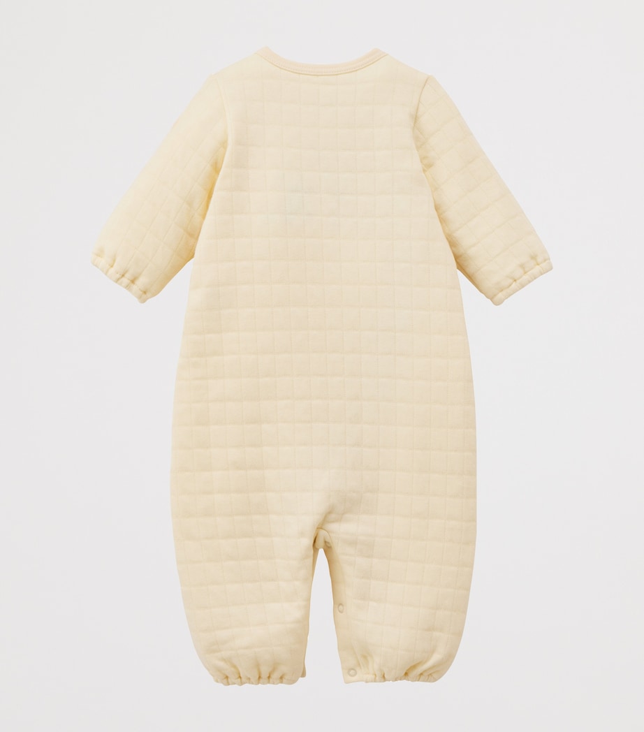 Miki House Bear Embroidered Playsuit (1 Month) Image 5