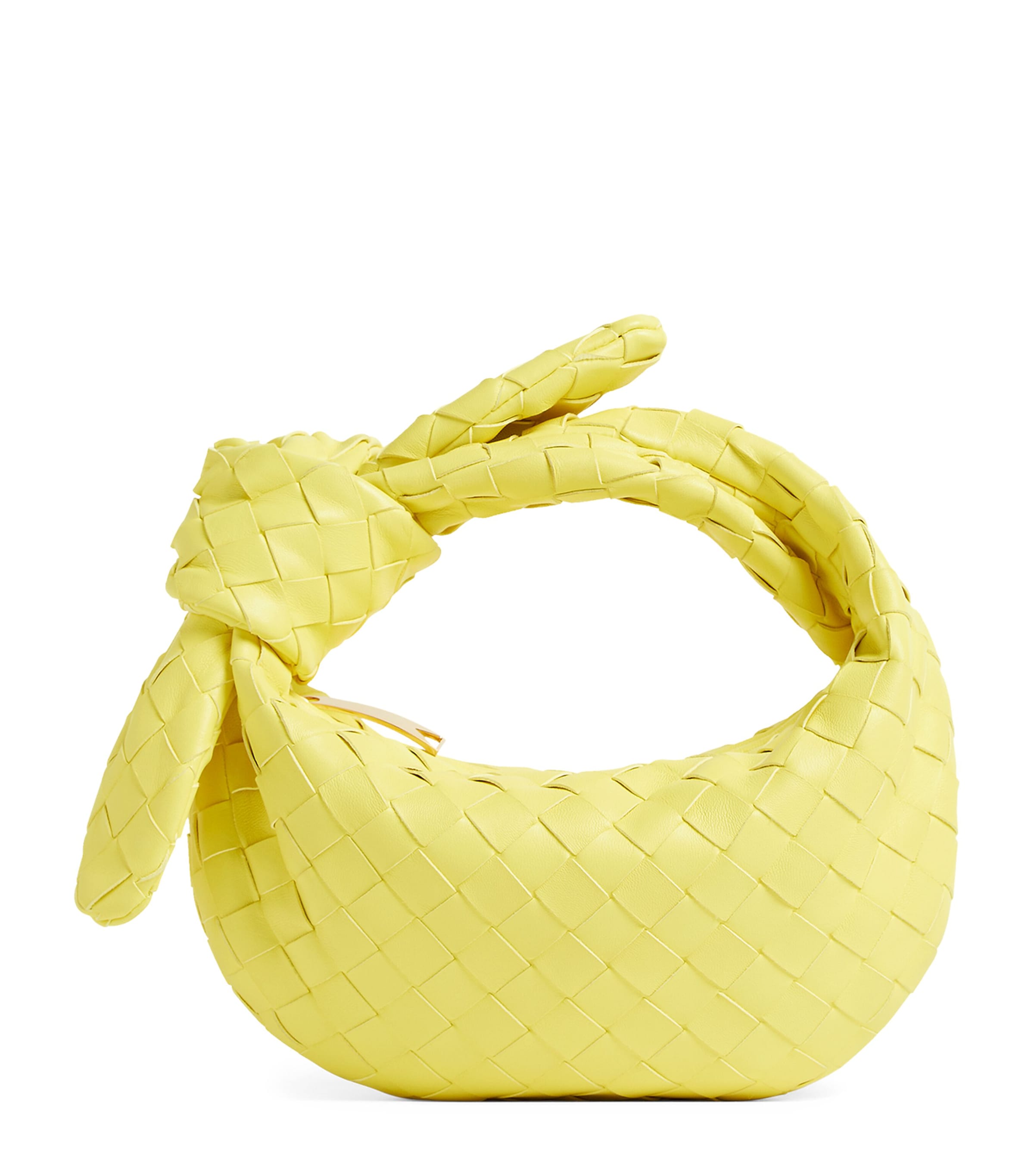 Bottega Veneta Mini Jodie Bag In Sherbert & Gold