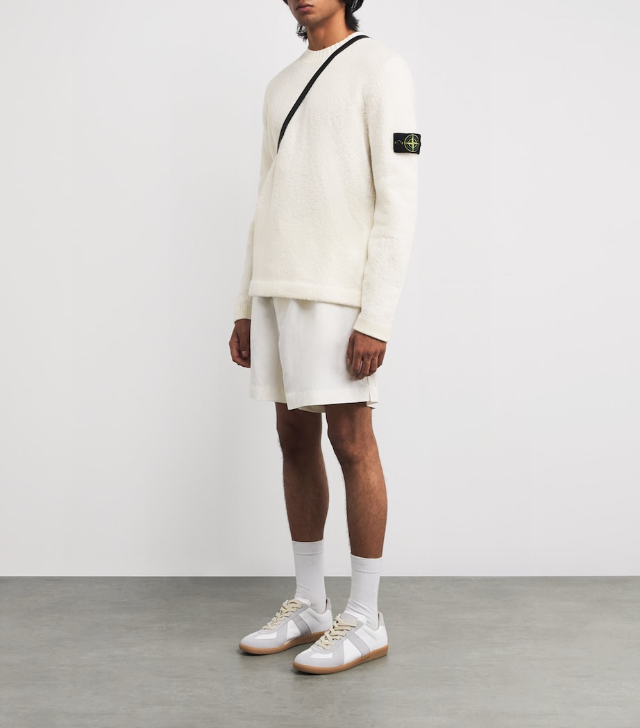 Wool-Blend Textured Sweater V0093 Image 2