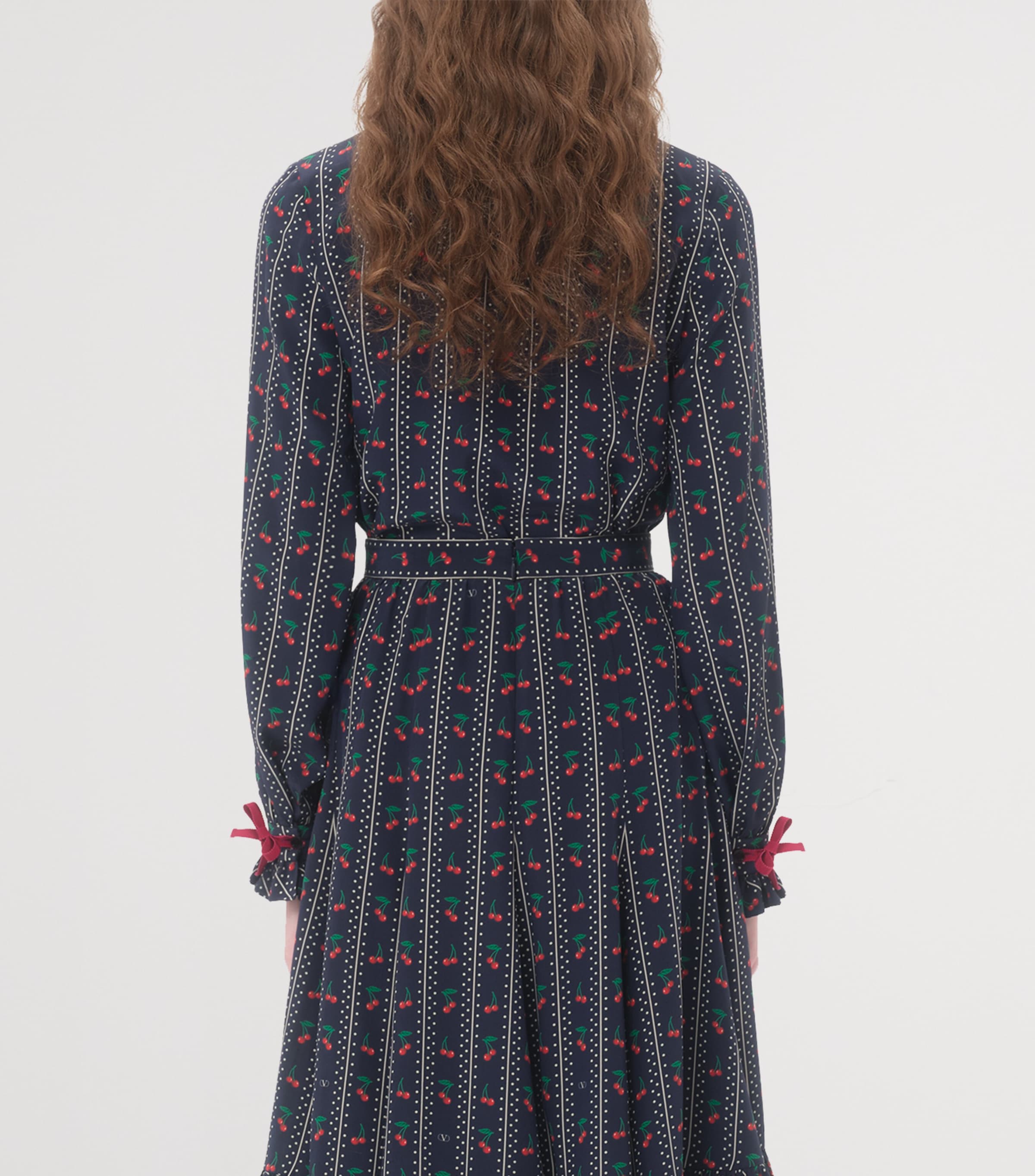Valentino Silk Cherry Print Shirt | Harrods US