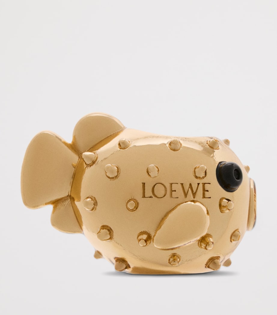 LOEWE x Paula’s Ibiza Pufferfish Dice Charm Gold Image 2
