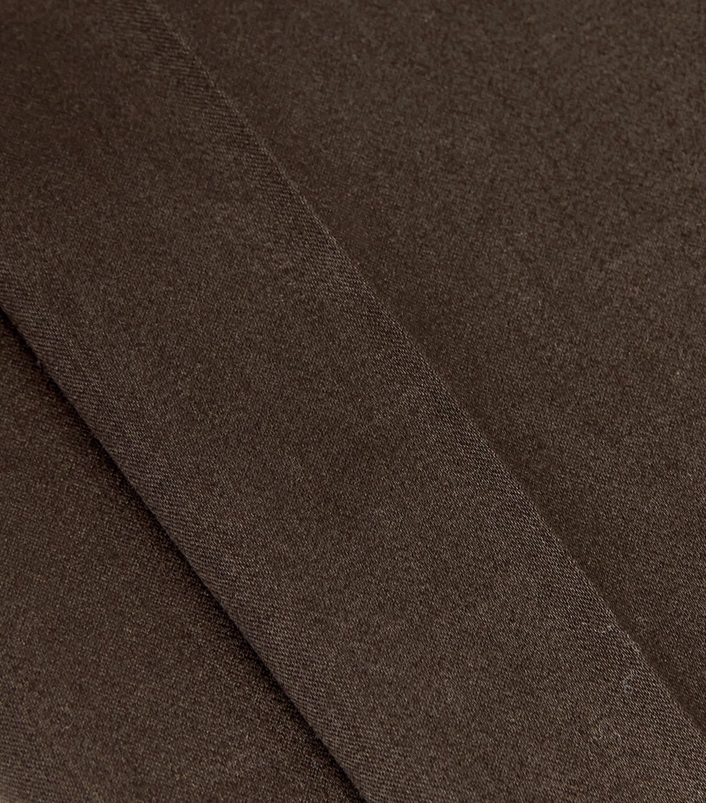 Stretch-Cotton Satin Trousers COCOA Image 5