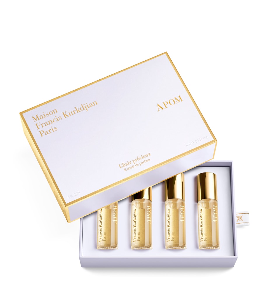 APOM Precious Elixirs Extrait de Parfum Fragrance Gift Set (4 x 4ml) NO COLOUR Image 1