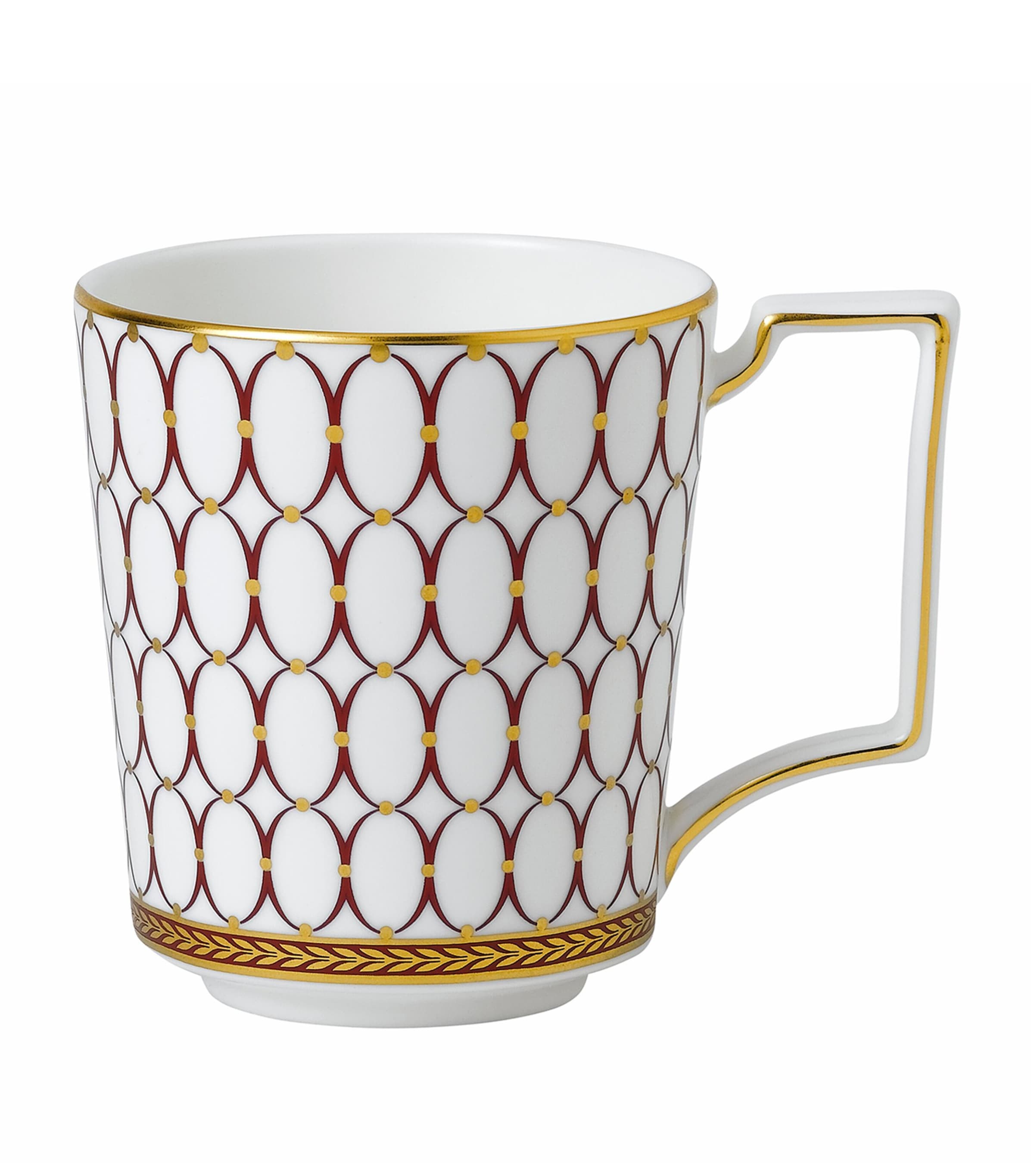 Wedgwood Renaissance Red Fine Bone China Mug In Red