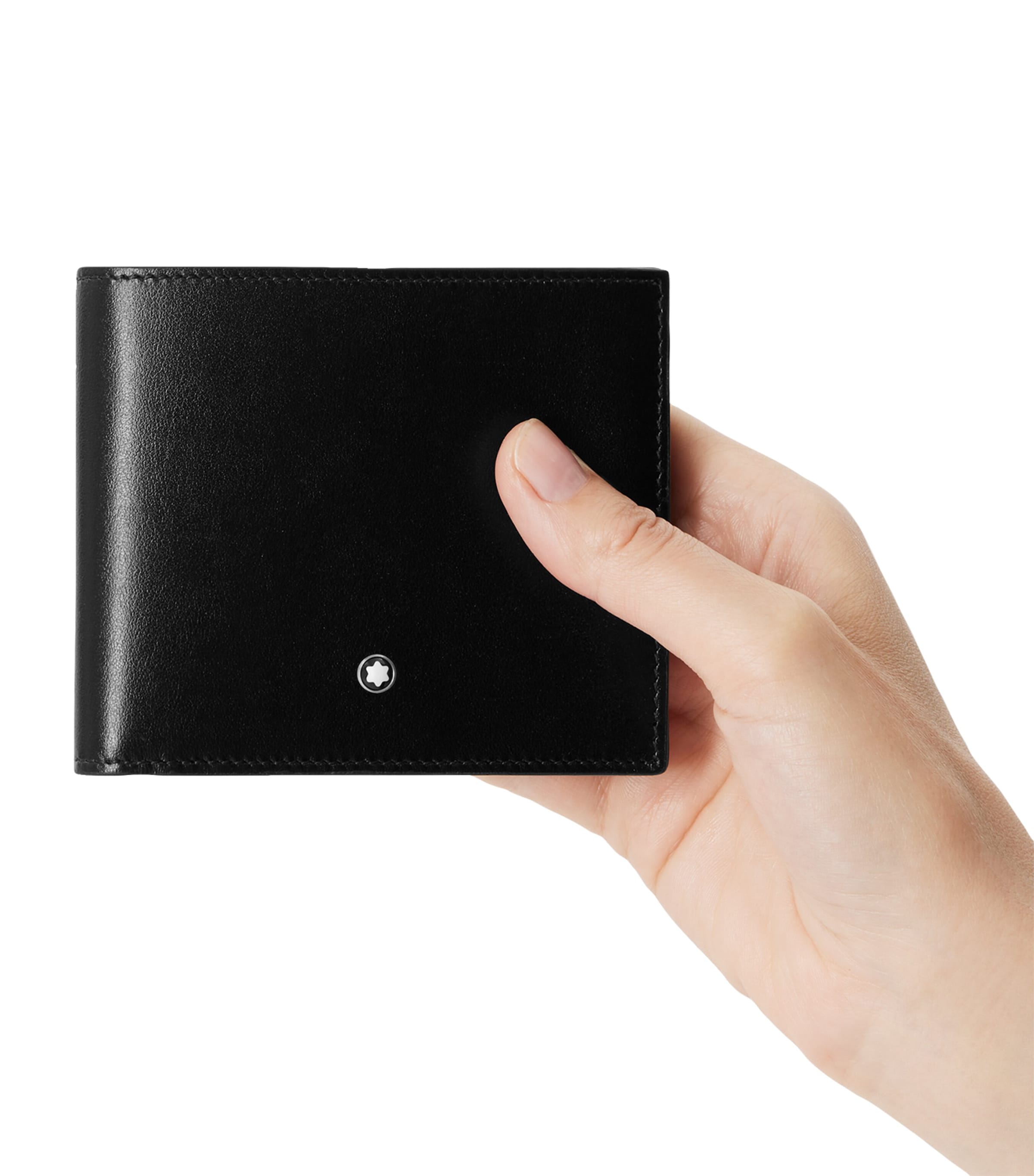 Montblanc Leather Meisterstück 12cc Wallet Black Image 4
