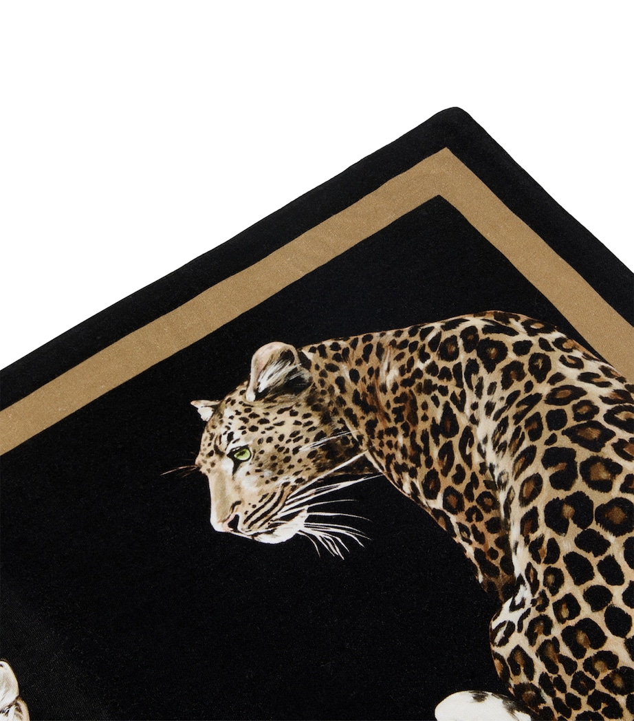 Linen Leopardo Placemat and Napkin Set UL029 2 LEOPARDI F D Image 3