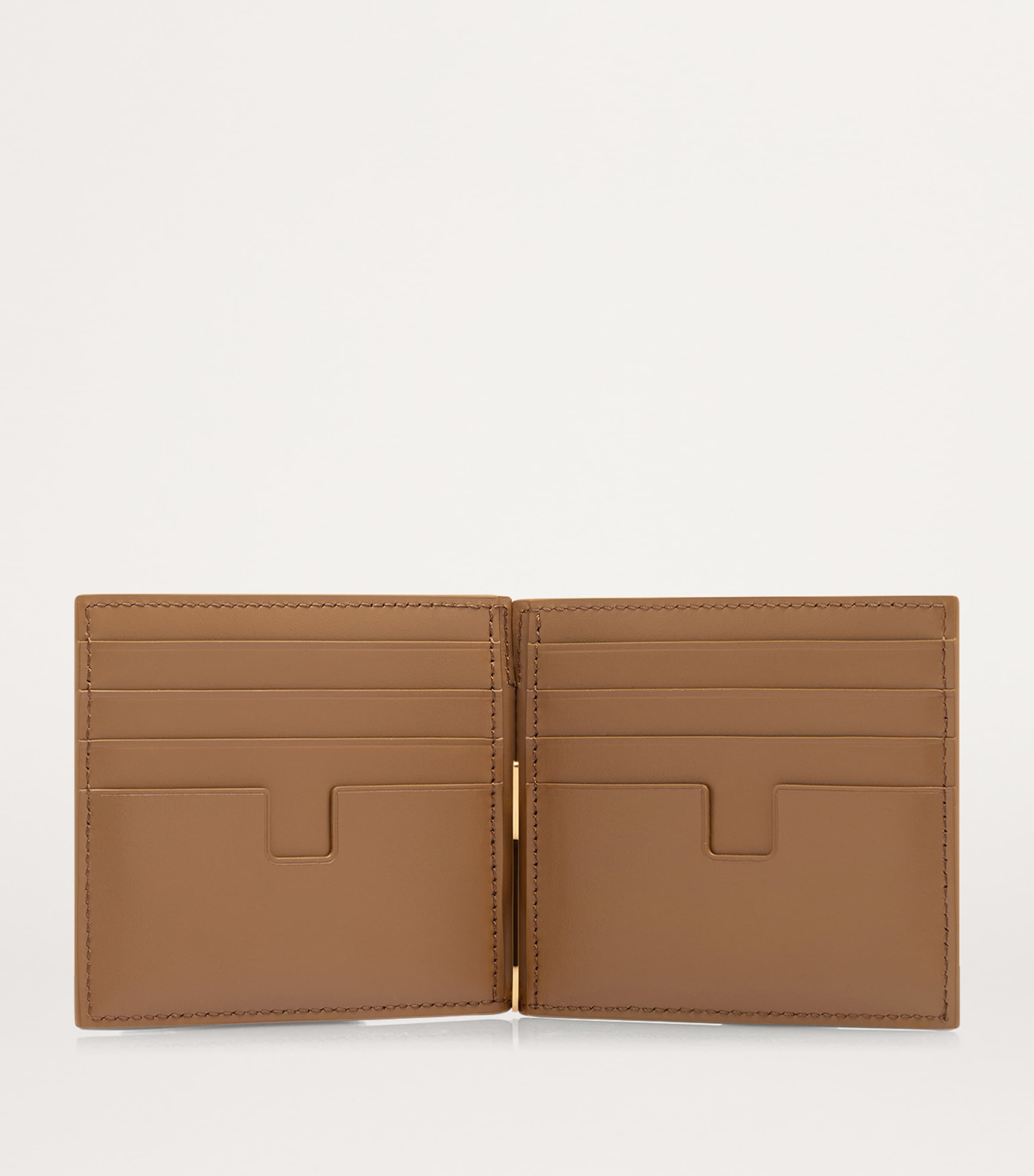TOM FORD Leather T-Line Money Clip Wallet Image 3