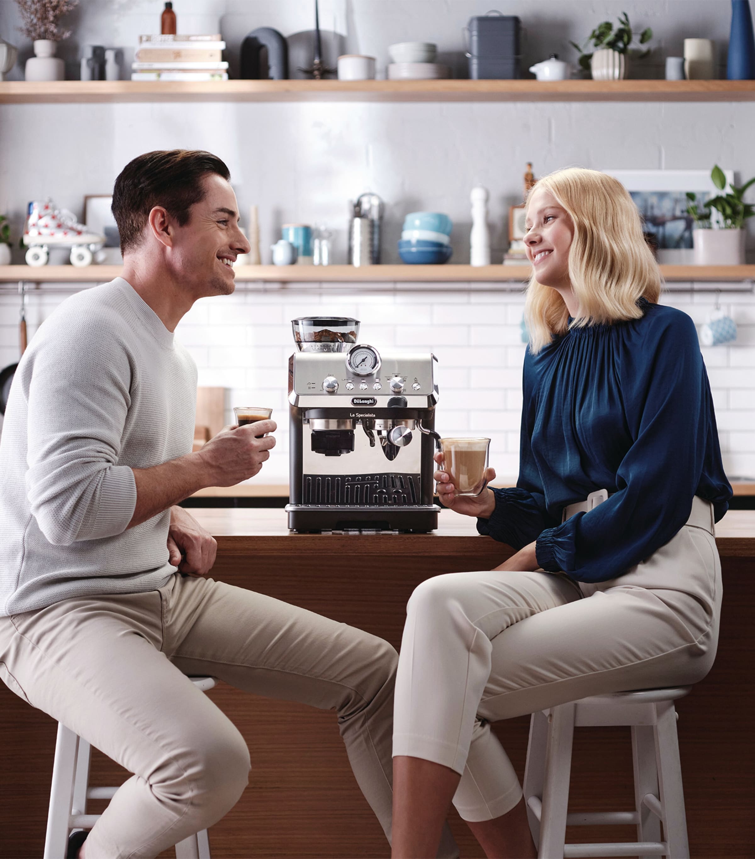 De'Longhi La Specialista Arte Espresso Coffee Machine Silver Image 3