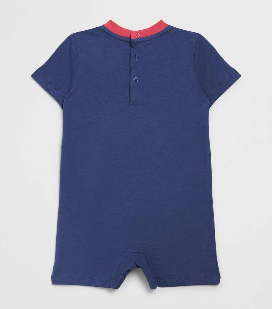 Ralph Lauren Kids Polo Bear Playsuit (3-12 Months) Navy Image 2