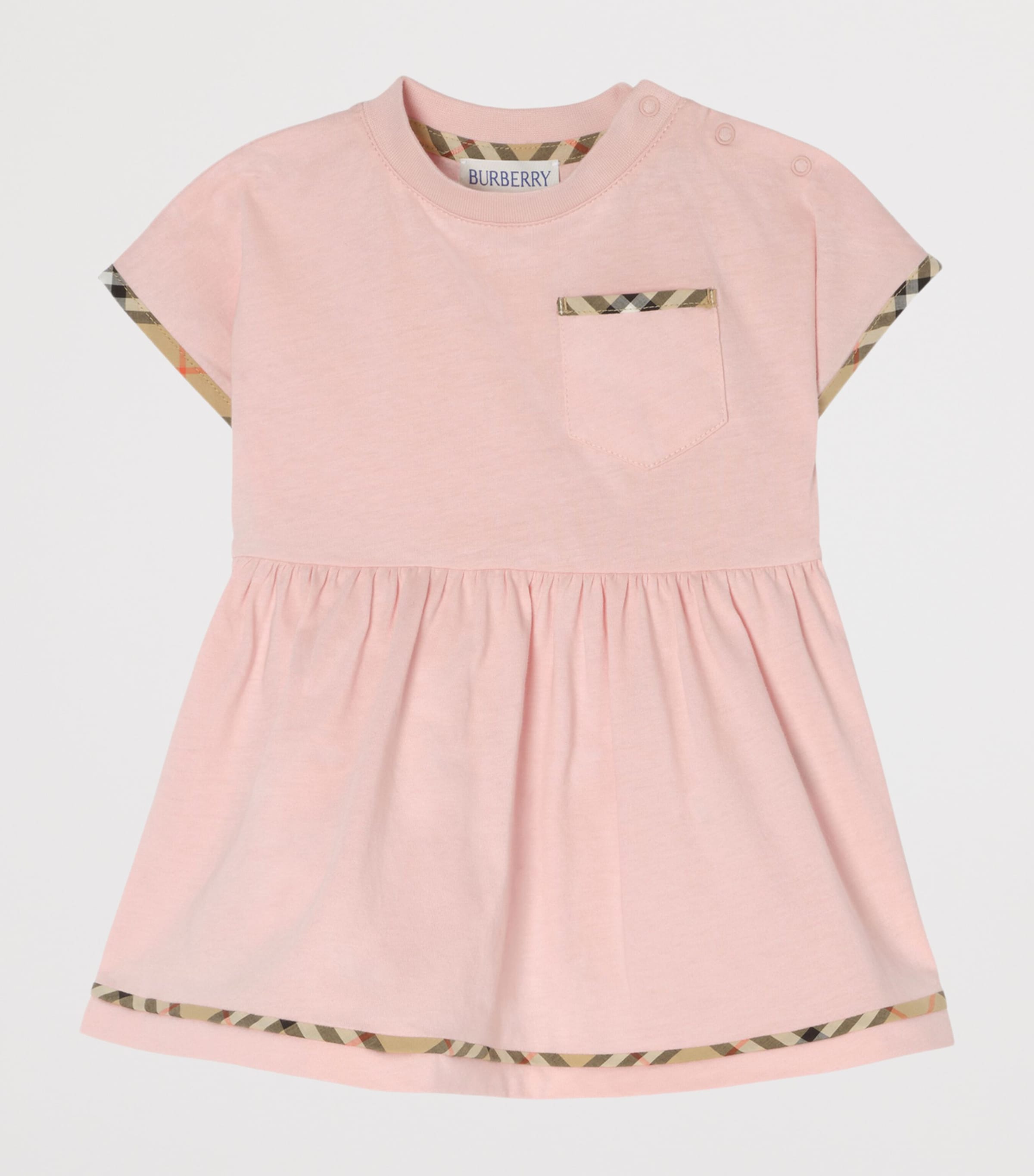Burberry Kids Check-Trim Dress and Bloomers Set (1-18 Months) Bouquet Image 2