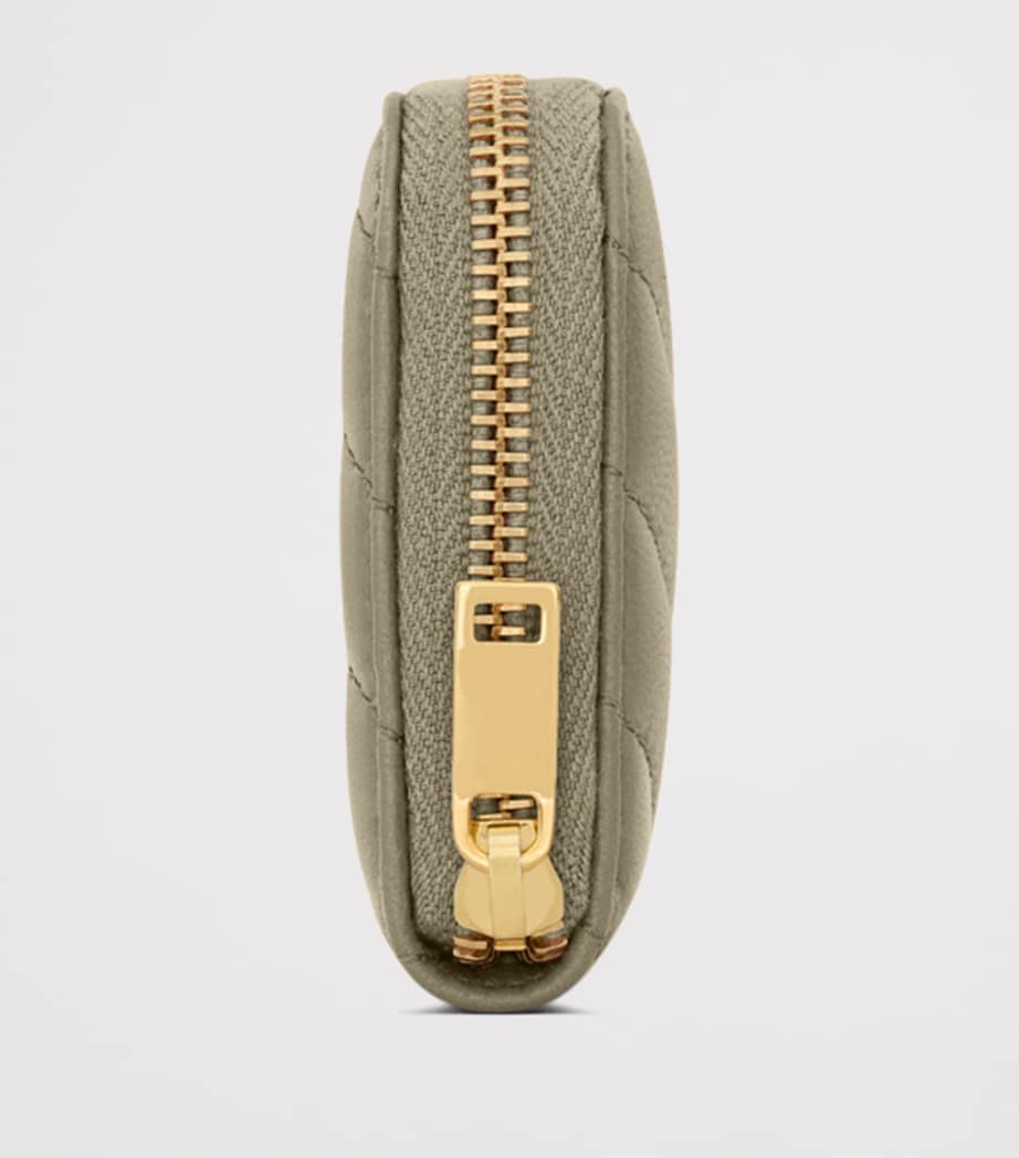 Leather Monogram Matelassé Cassandre Wallet 3798 Image 3