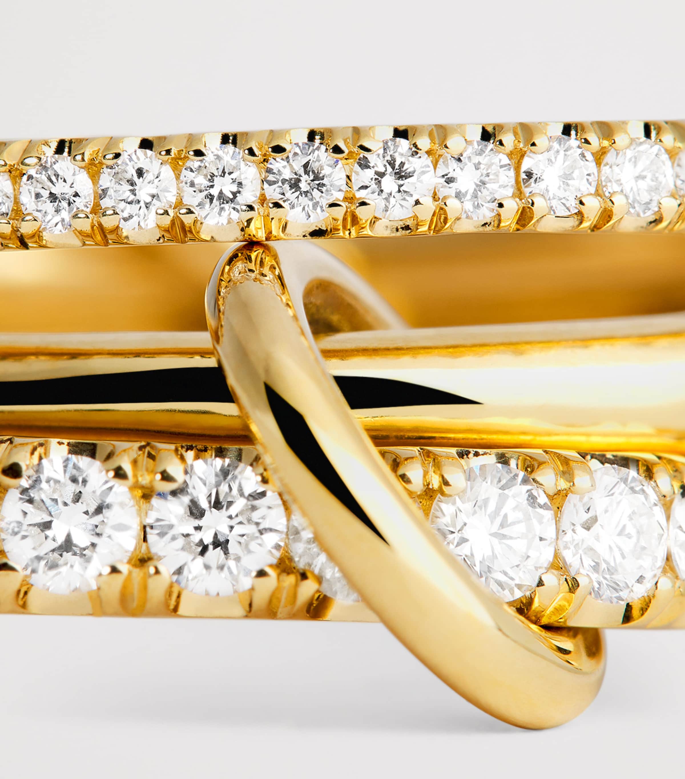 Yellow Gold and Diamond Norah Ring YELLOW GOLD Image 6