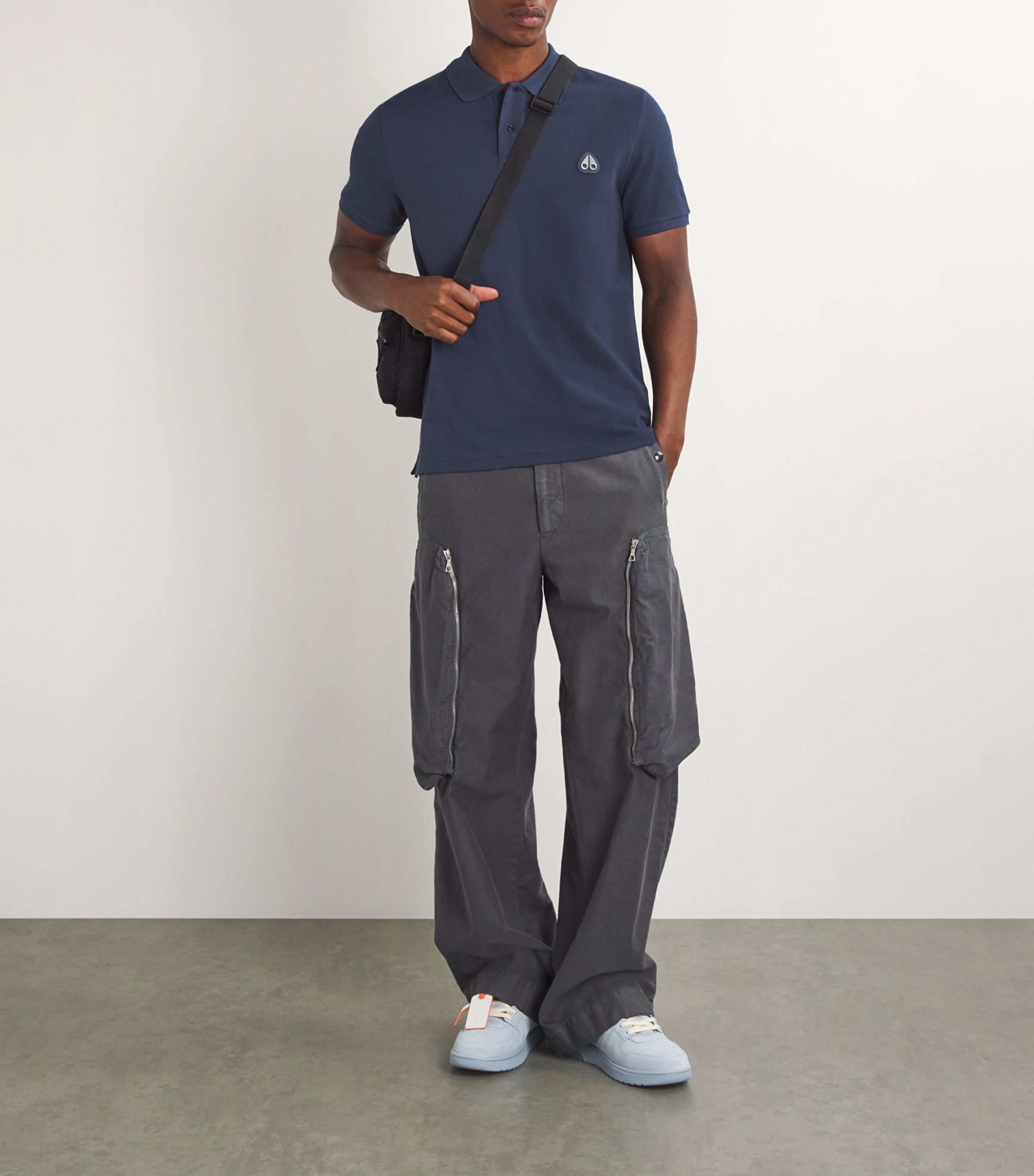 Logo Polo Shirt 833 - NAVY Image 2