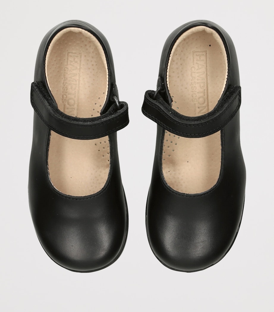 Leather Emily School Shoes BLACK Image 4