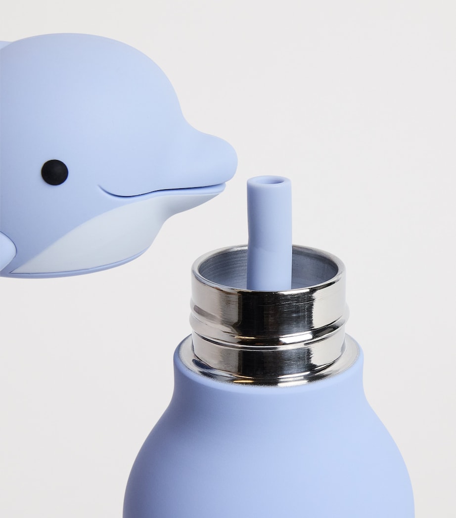 ASOBU Bestie Dolphin Water Bottle (460ml) Dolphin Harrods Excl Image 2