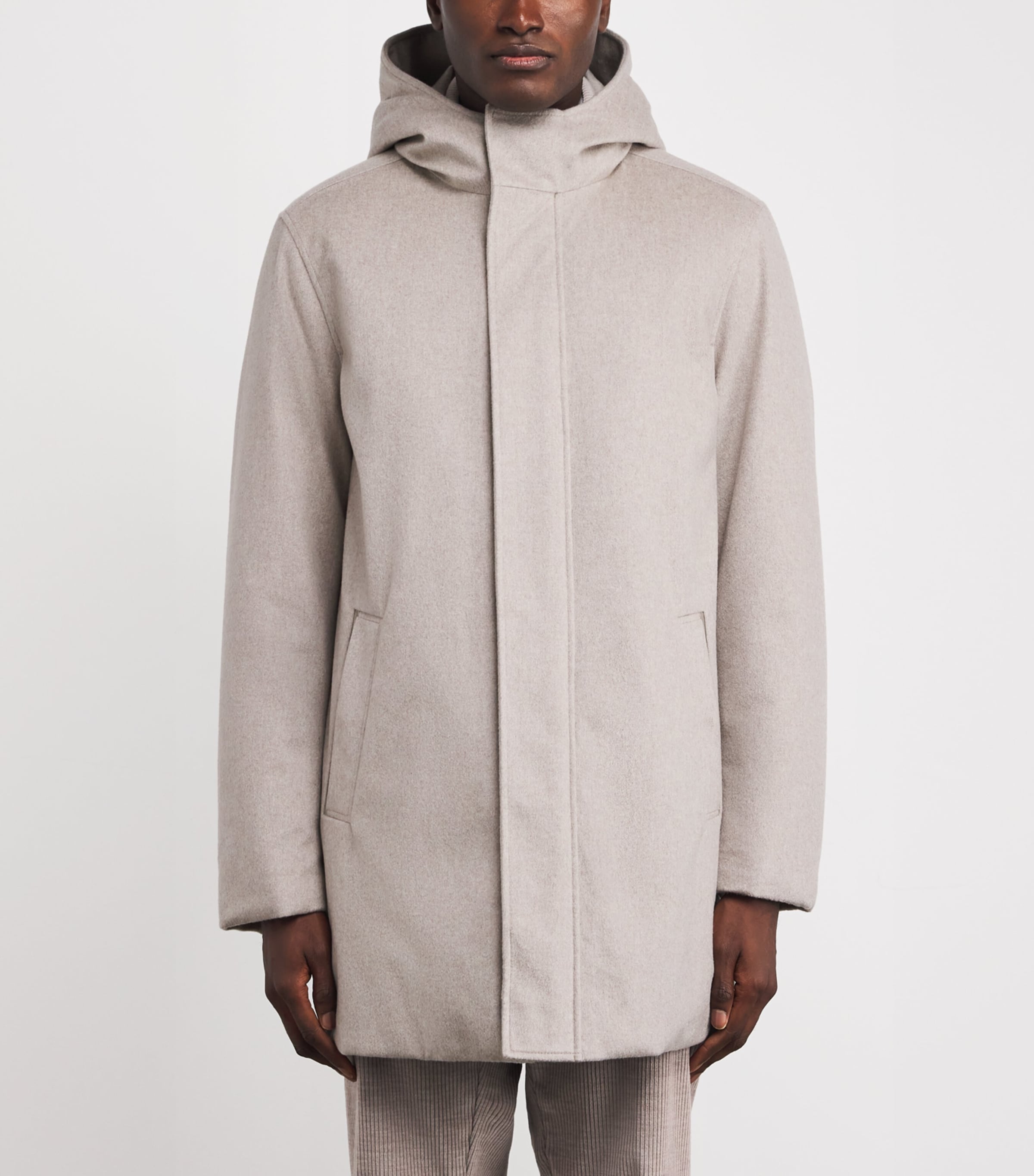 Cashmere-Silk Stormlight Parka N42 BEIGE - CANVAS Image 3