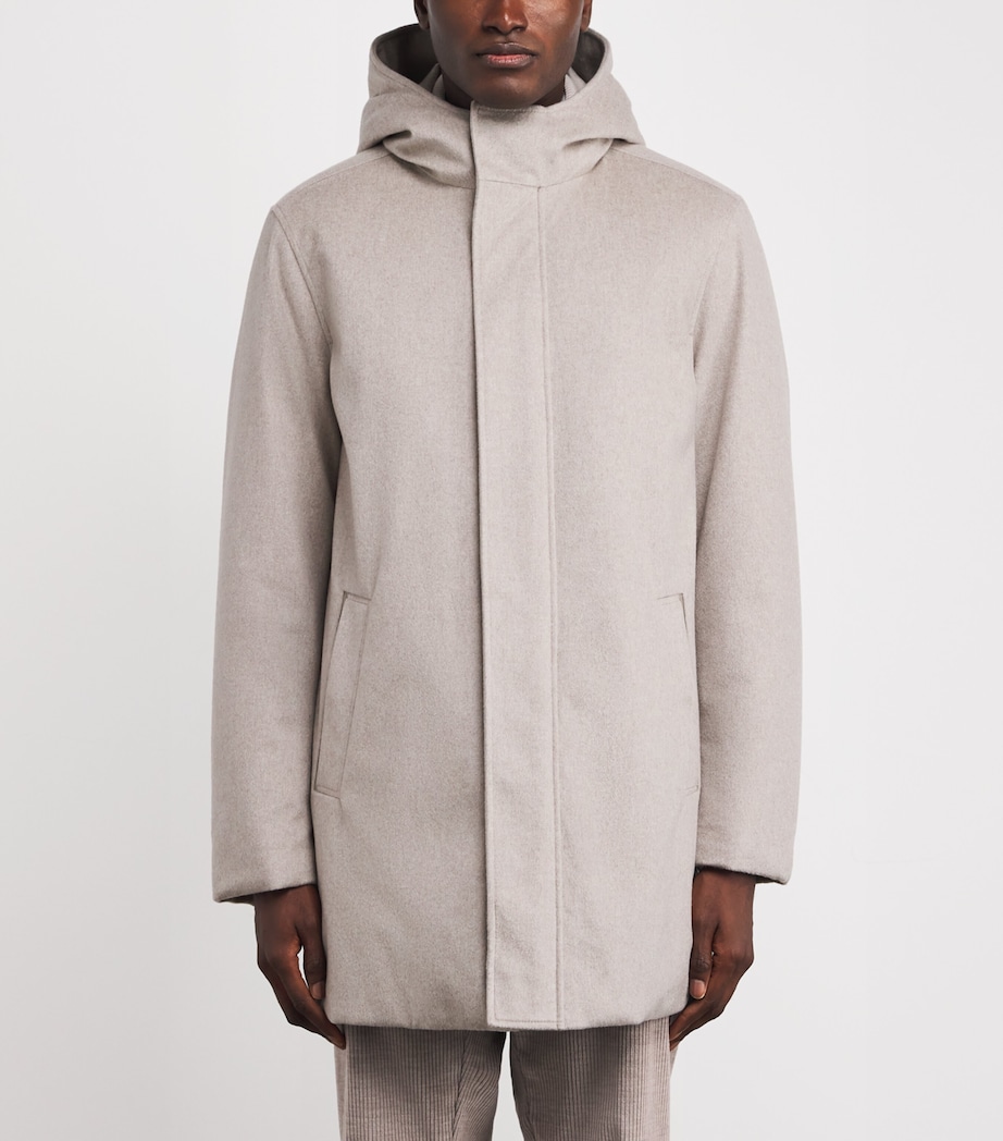 Cashmere-Silk Stormlight Parka N42 BEIGE - CANVAS Image 3