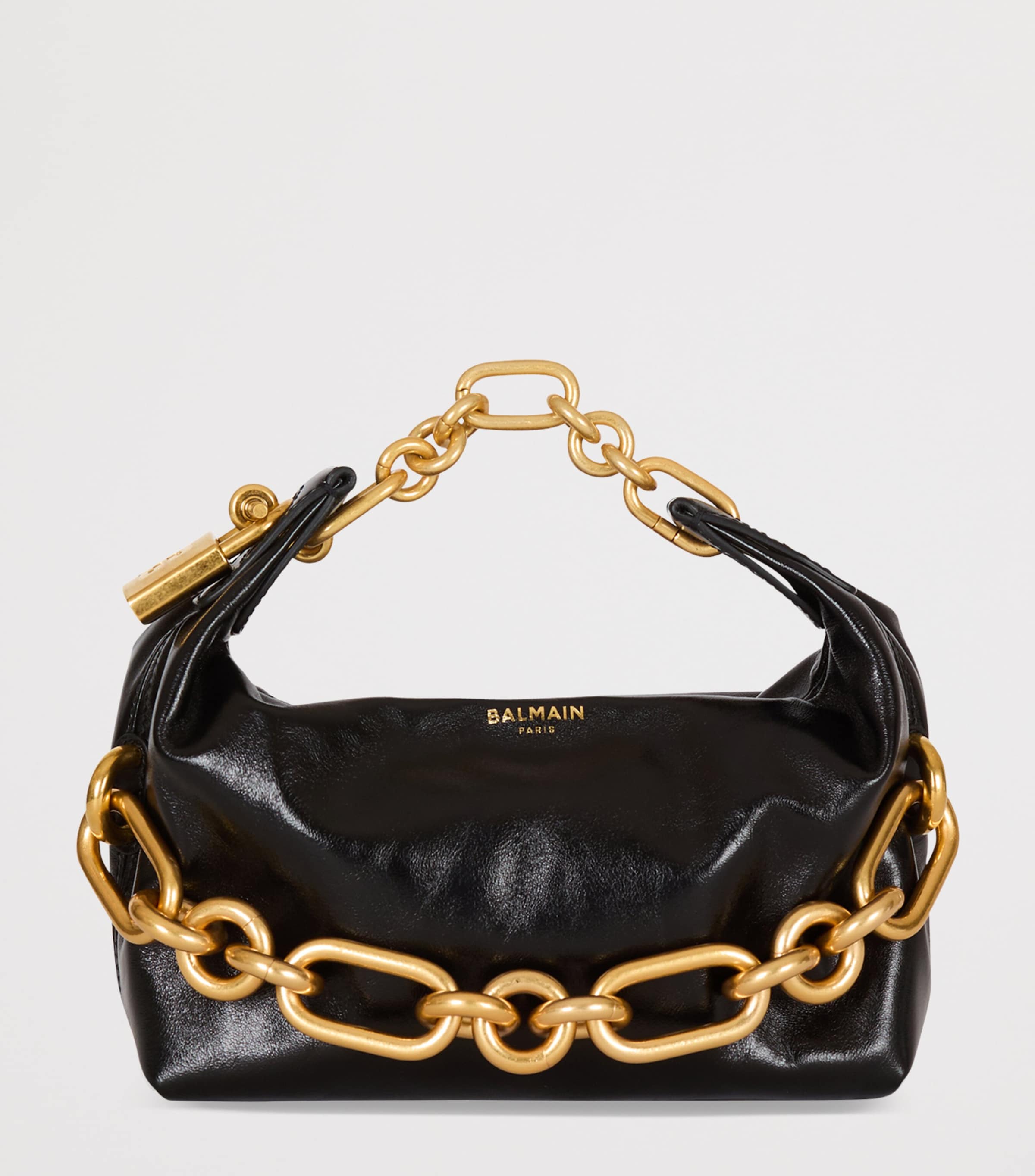 ショルダーバッグ・ポシェット Balmain Shoulder Balmain Mini Leather Sync Shoulder Bag | Harrods US