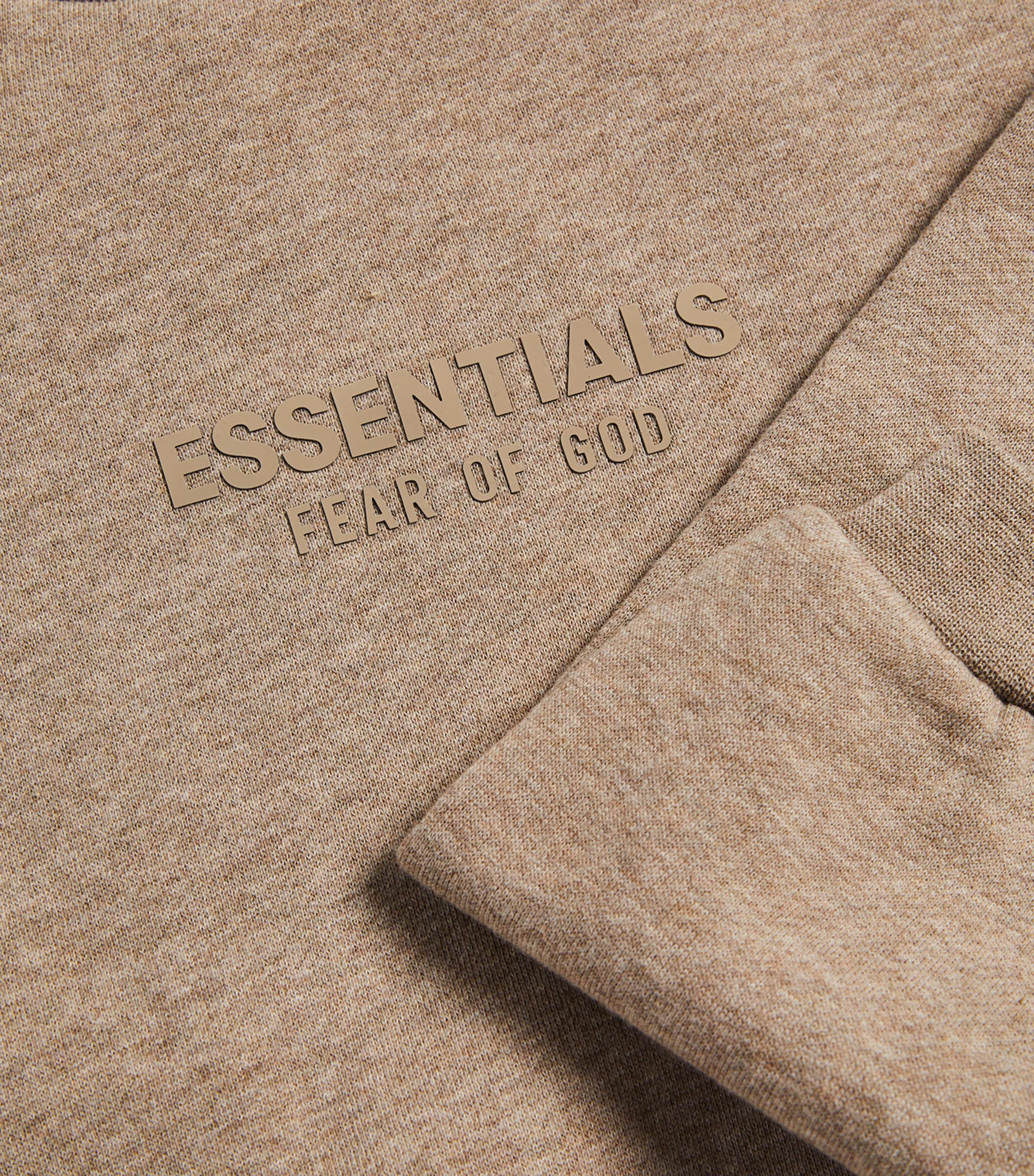 Cotton-Blend Logo Sweatshirt (2-16 Years) CORE HEATHER Image 3