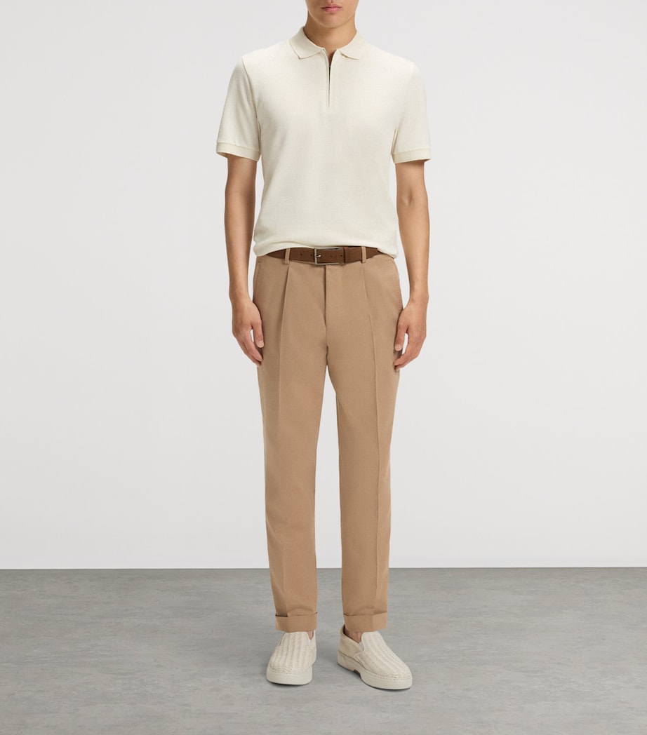 Cotton-Silk Polo Shirt 118 Image 4