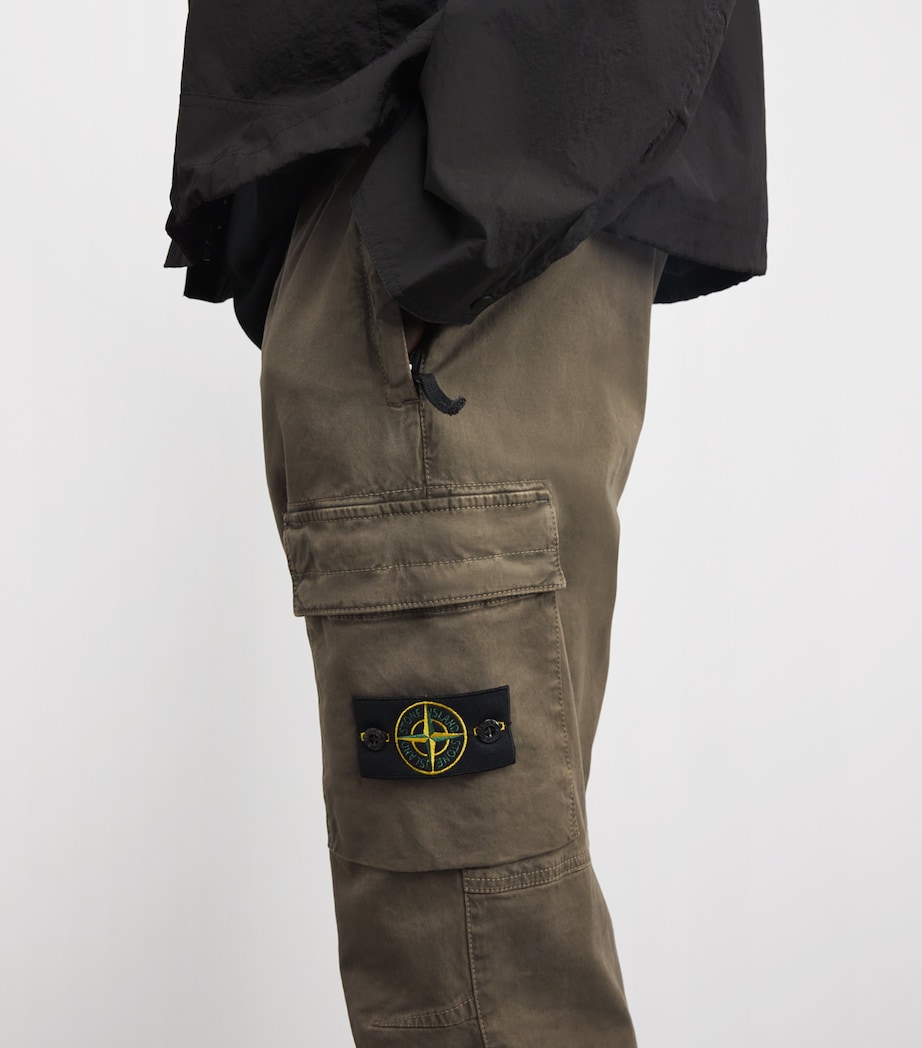Cotton-Blend Cargo Trousers V0154 Image 6
