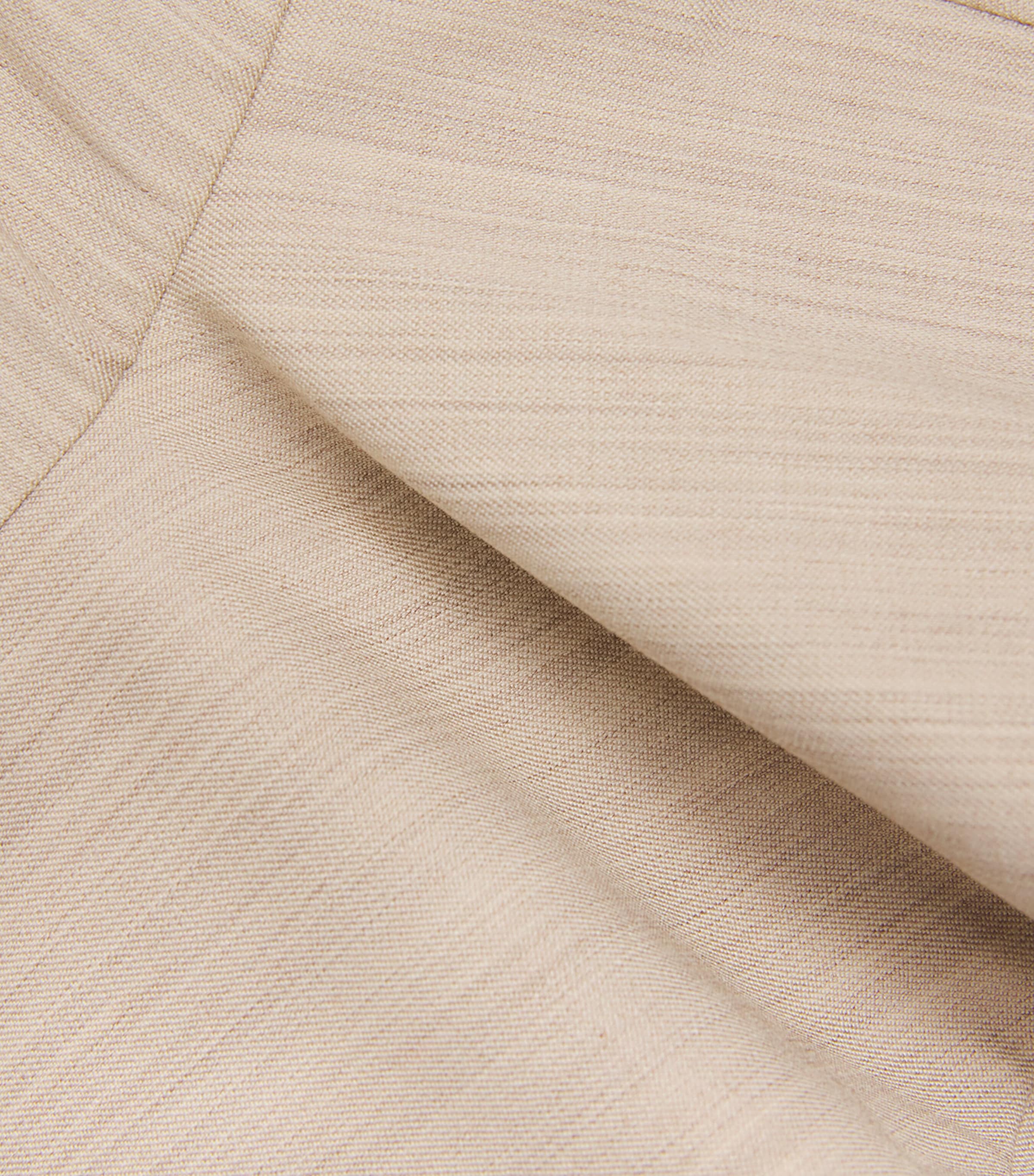 Jacquemus Womens Wool-Blend Paradiso Midi Dress Light Beige Image 6