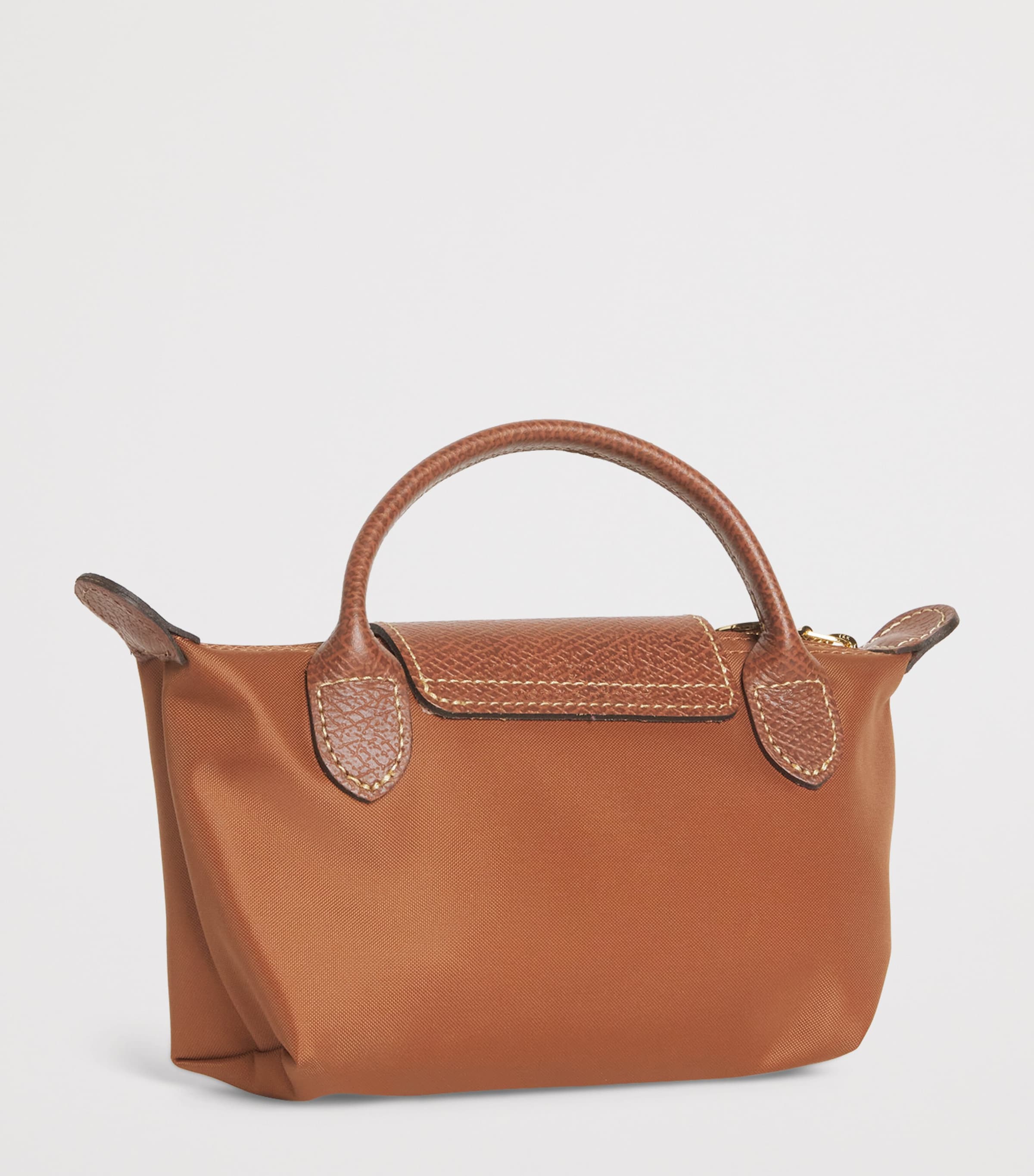 Longchamp Le Pliage Original Pouch Cognac Image 3