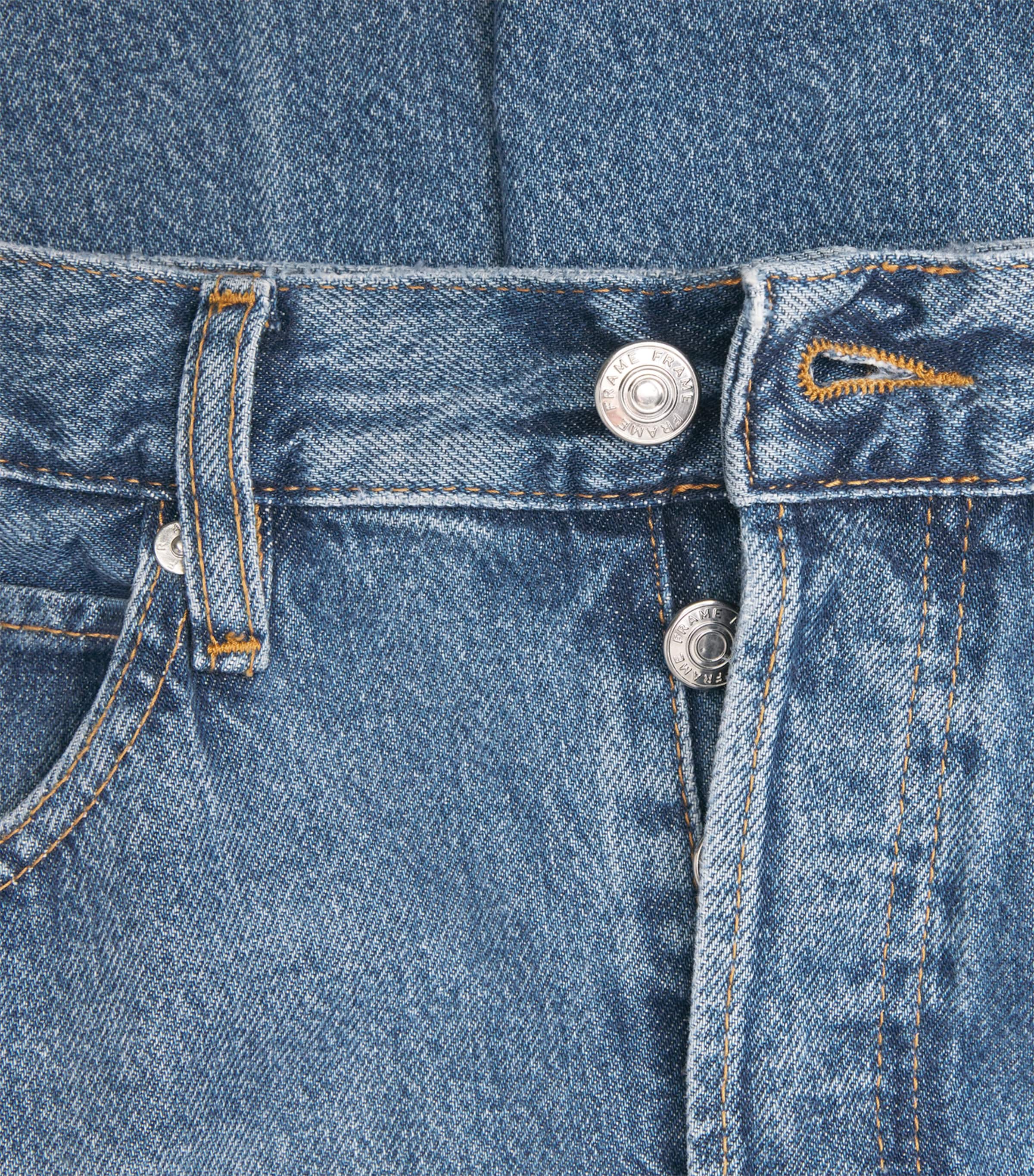 Vertical Crop Straight Jeans DRIFT Image 5