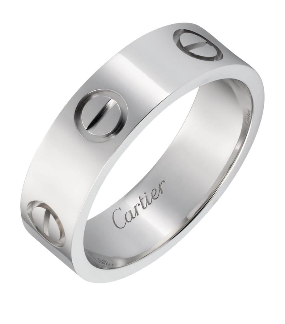 Platinum LOVE Ring MULTI Image 5