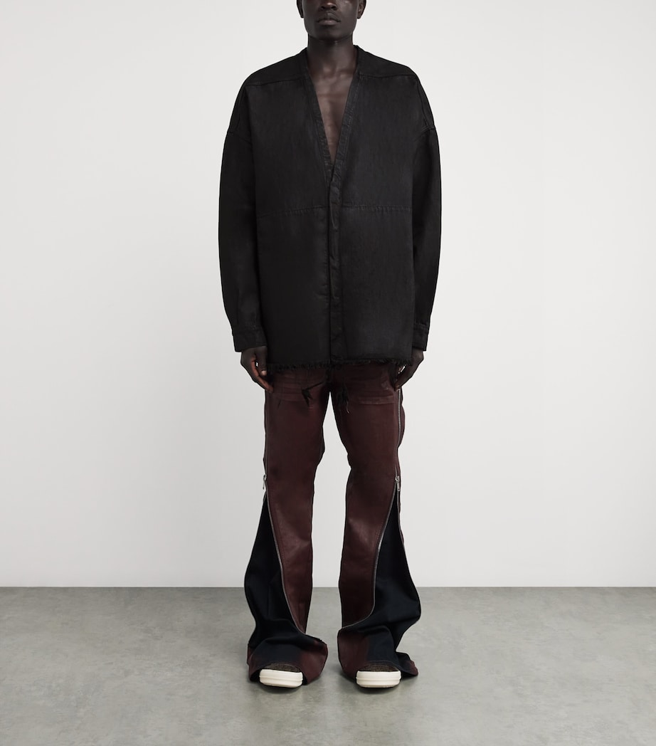 Lido Larry Denim Shirt BLACK WAX/ 99X Image 2