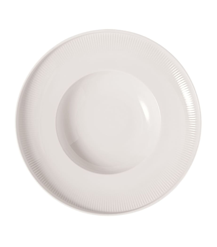 Porcelain Afina Bowl (25cm) WHITE Image 3